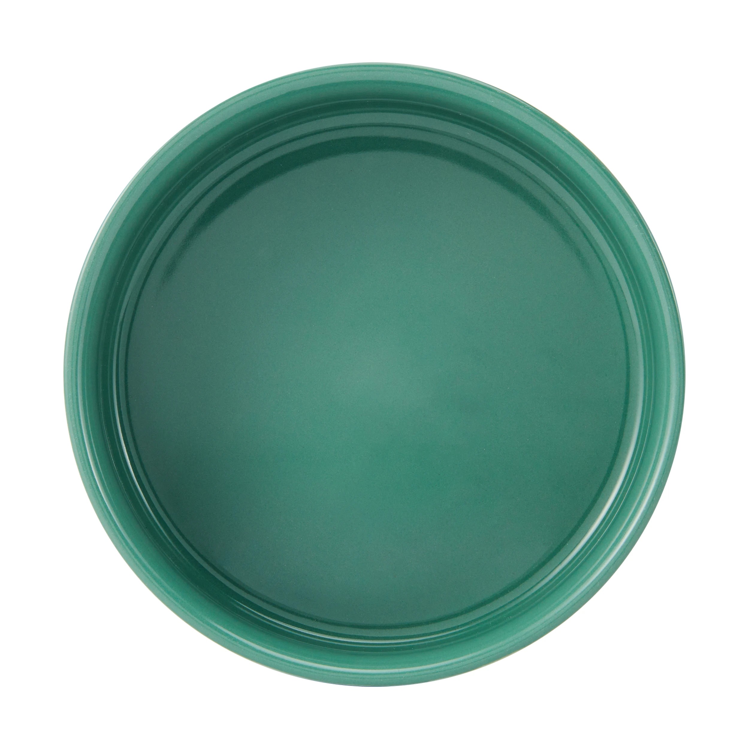 3 Pet Bowl Ceramic - Medium, Green, 3 of 4