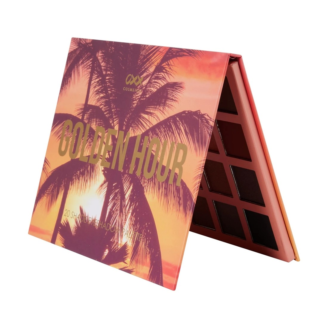 1 OXX Cosmetics 20 Shades Eyeshadow Palette - Golden Hour, 1 of 6