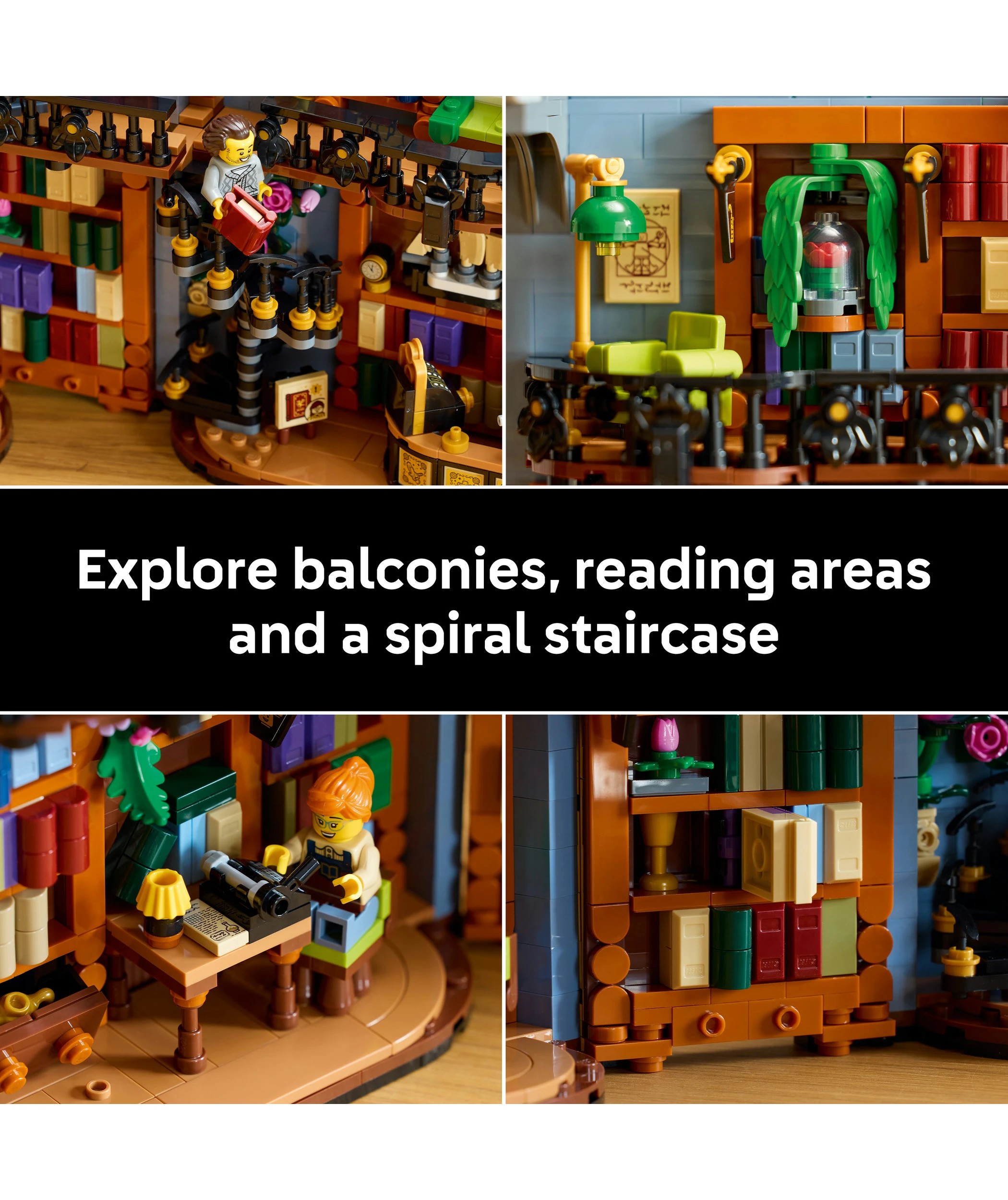 6 LEGO Icons Bookshop: Book Nook 11379, 6 of 11