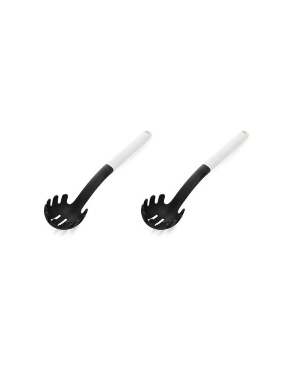 KitchenAid Classic Nylon Pasta Server 2PK Heat Resistant Ergonomic Handle - Multi