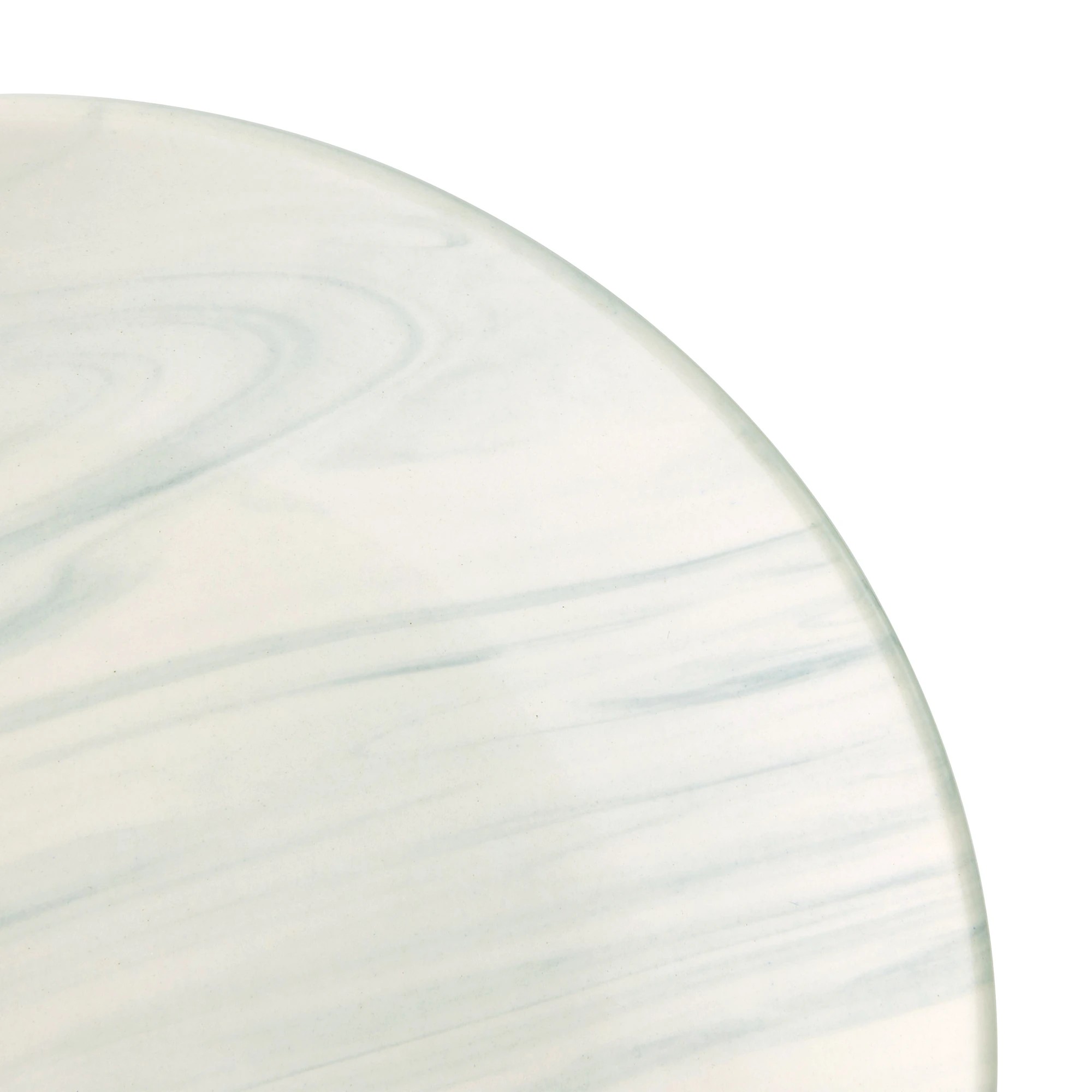 3 Grey Marble Look Side Plate, 3 of 5