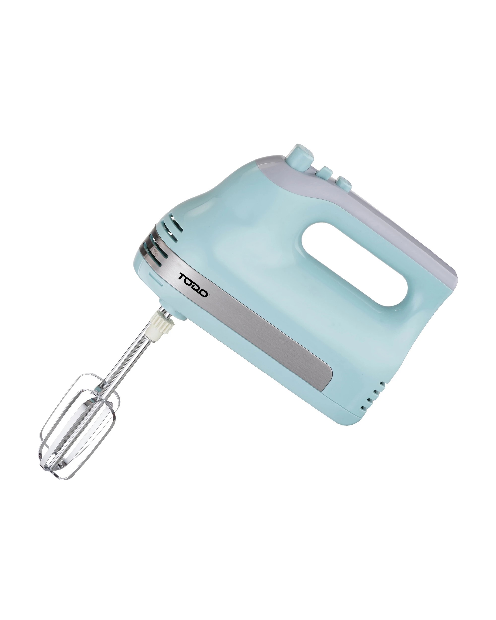4 TODO 500W Combo Hand Mixer Stand Mixer w/ 3.5L Stainless Steel Bowl - Blue, 4 of 7