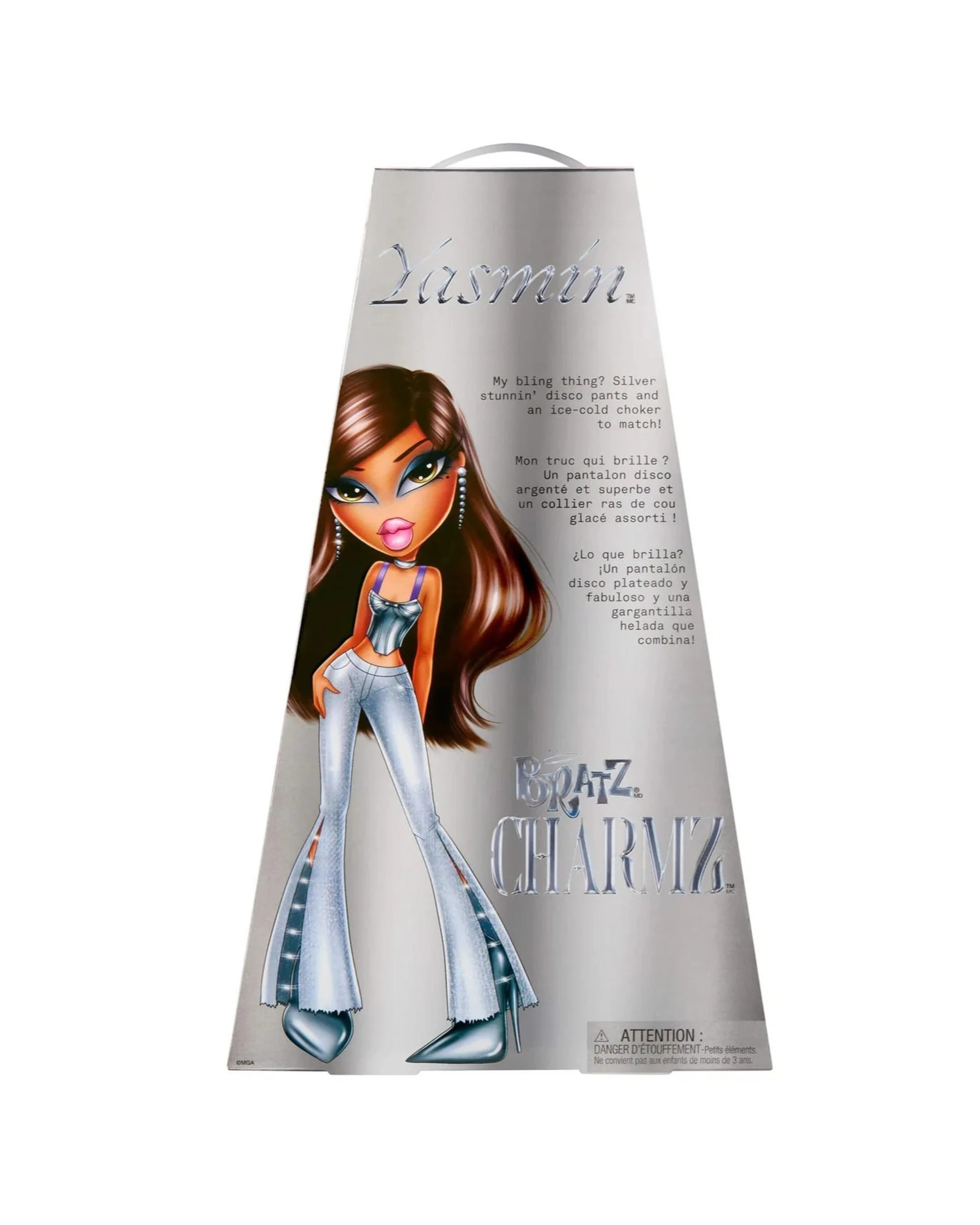 8 Bratz Charmz Yasmin Fashion Doll, 8 of 10