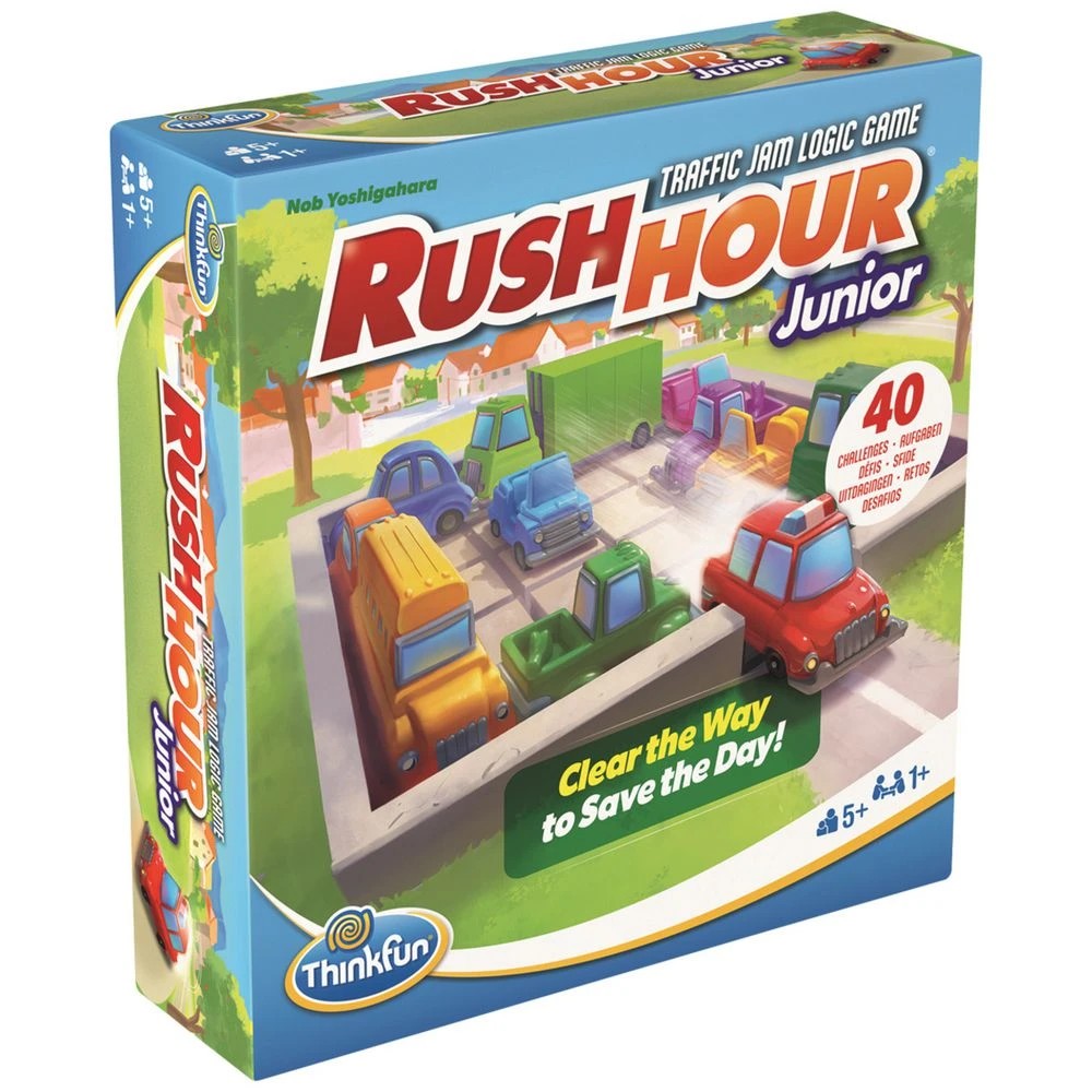 1 ThinkFun Rush Hour Jr Game, 1 of 2