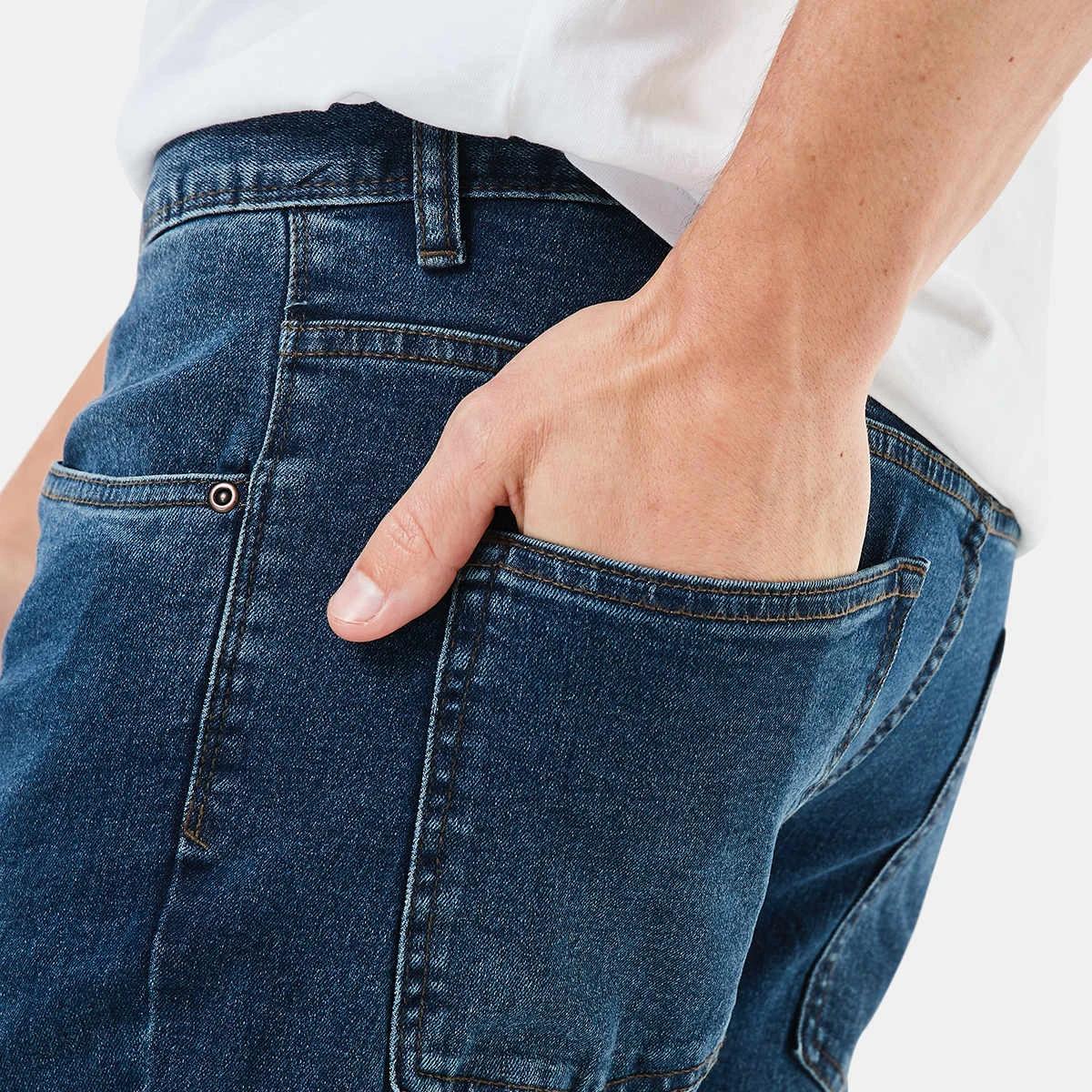 6 Regular Straight Fit Jeans Indigo Wsh, 6 of 7