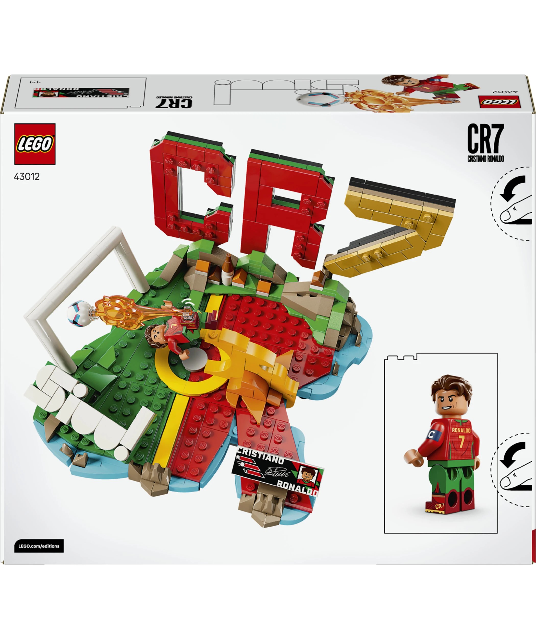 10 LEGO Editions Football Cristiano Ronaldo – Football Highlights 43012, 10 of 10