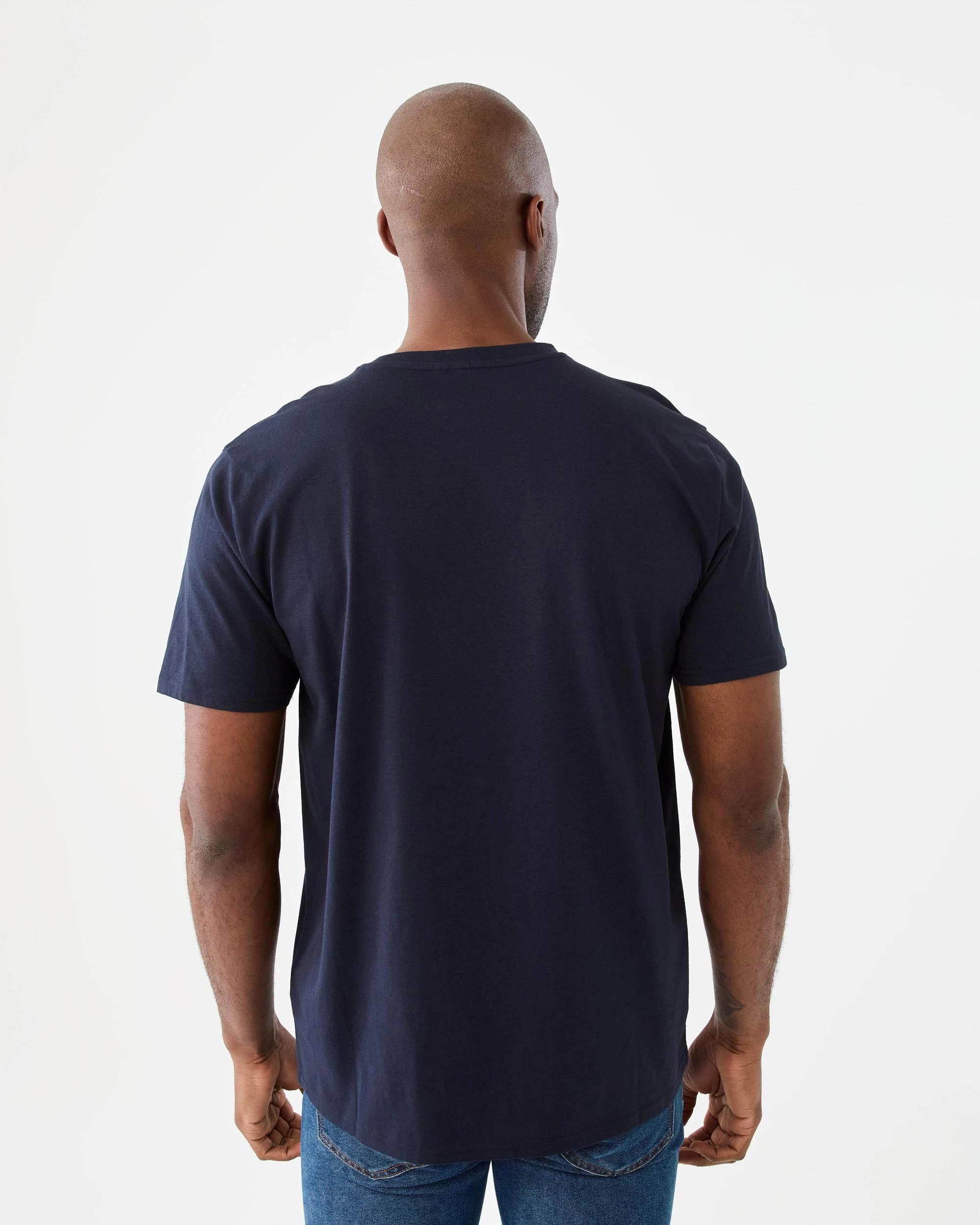 3 Print T-shirt Nvy Beach, 3 of 6