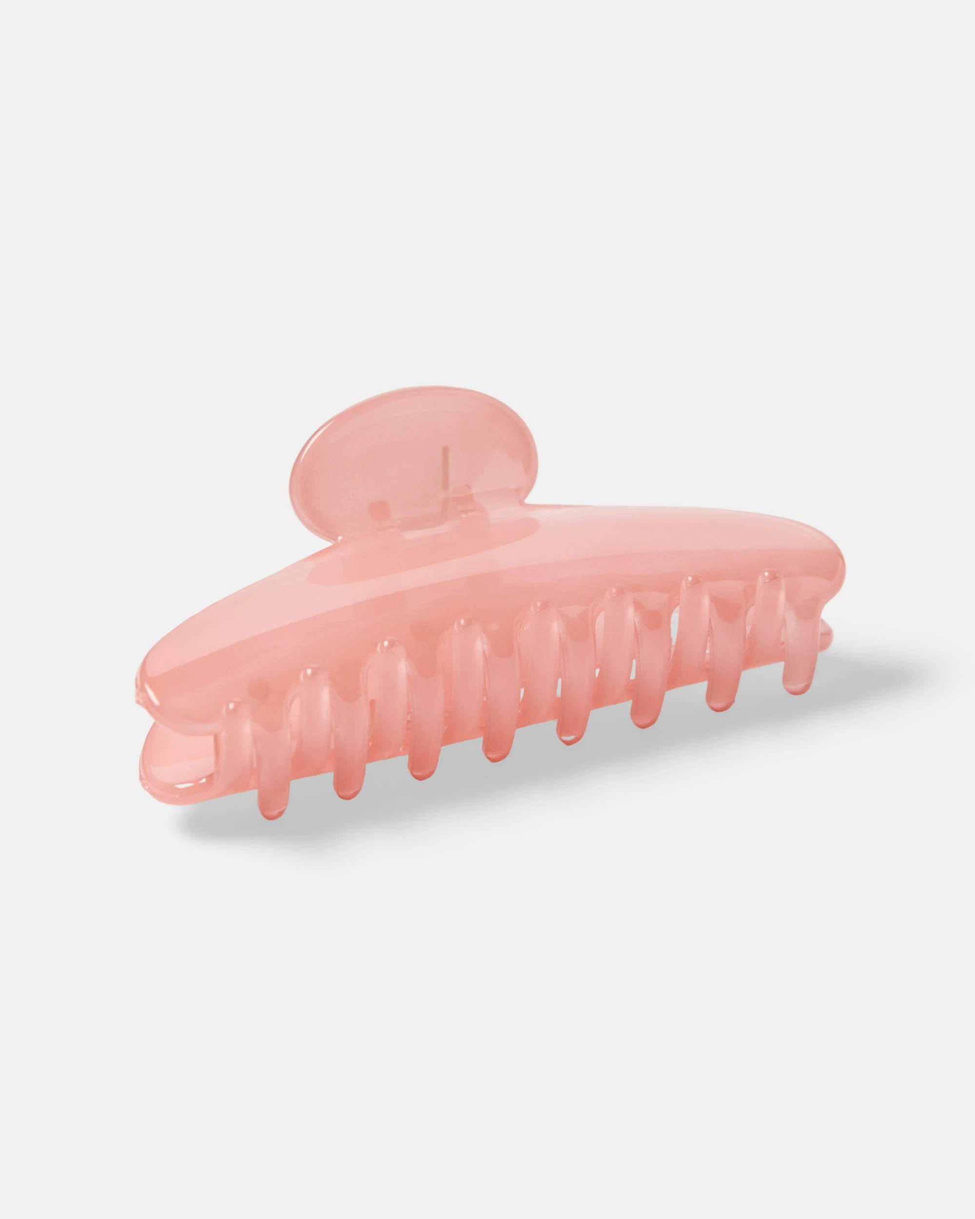 2 Pink Pastel Jelly Claw Hair Clip, 2 of 3