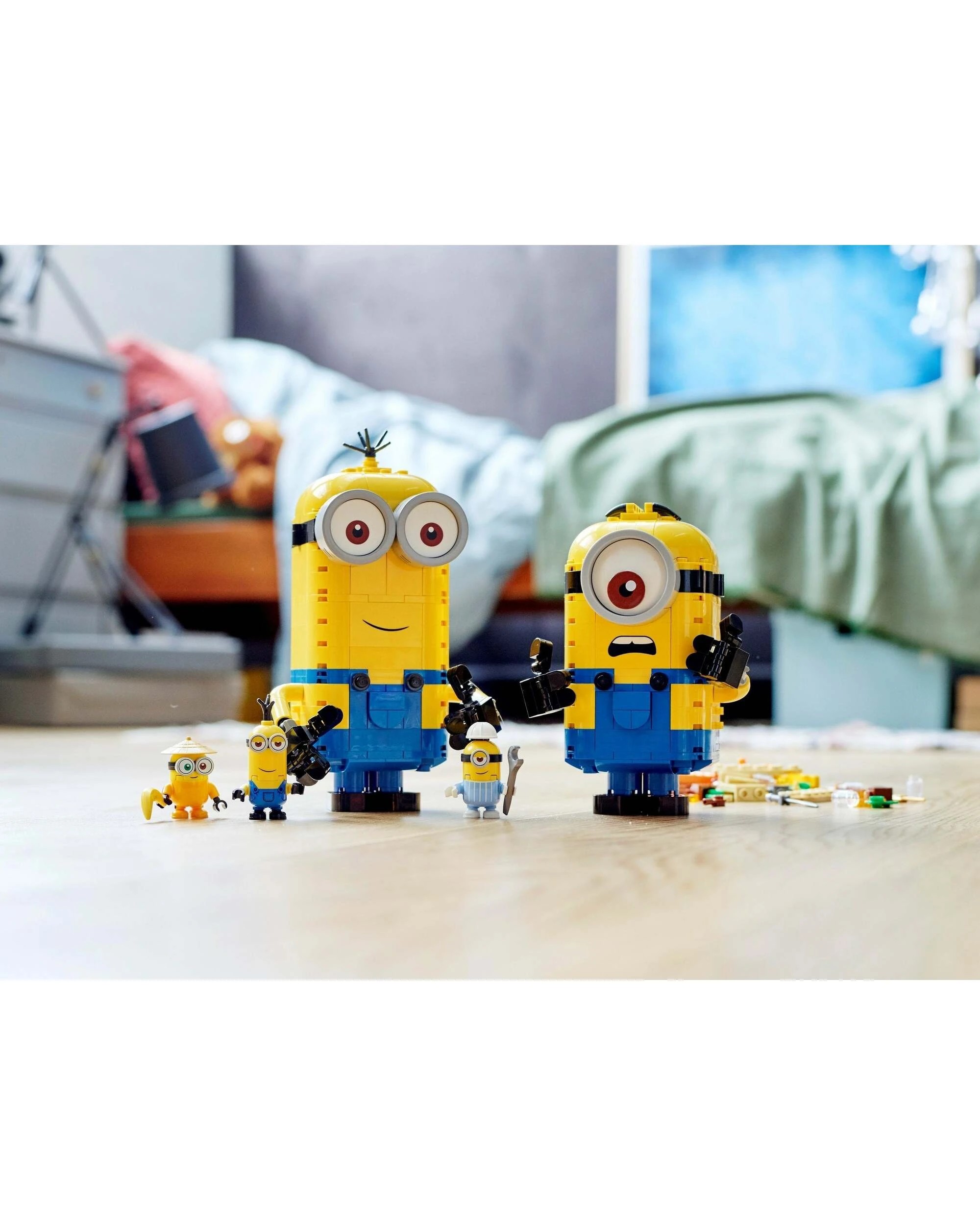 3 LEGO 75551 Buildable Minion Figures & Lair Playset, 3 of 5