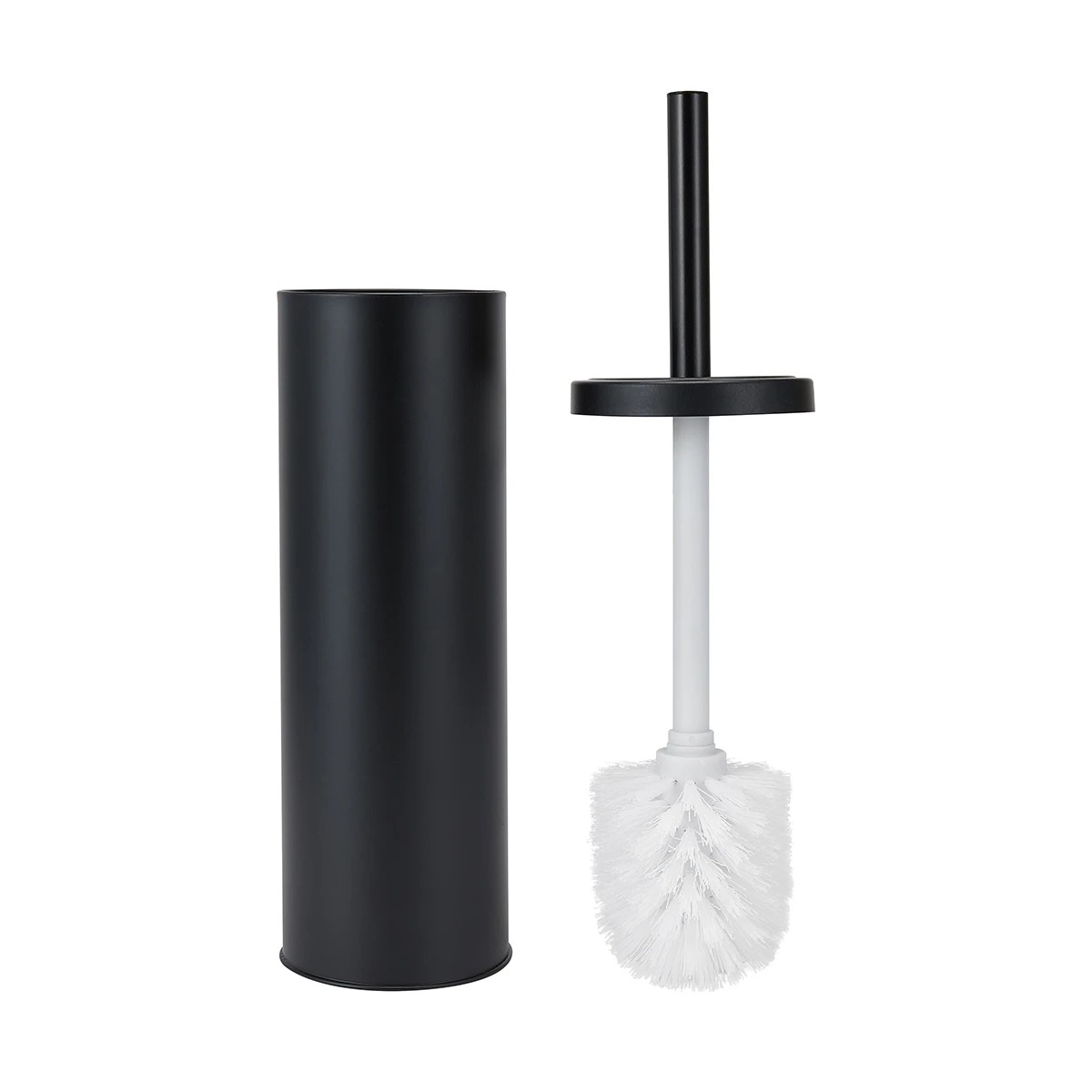 1 Toilet Brush Set - Black, 1 of 9