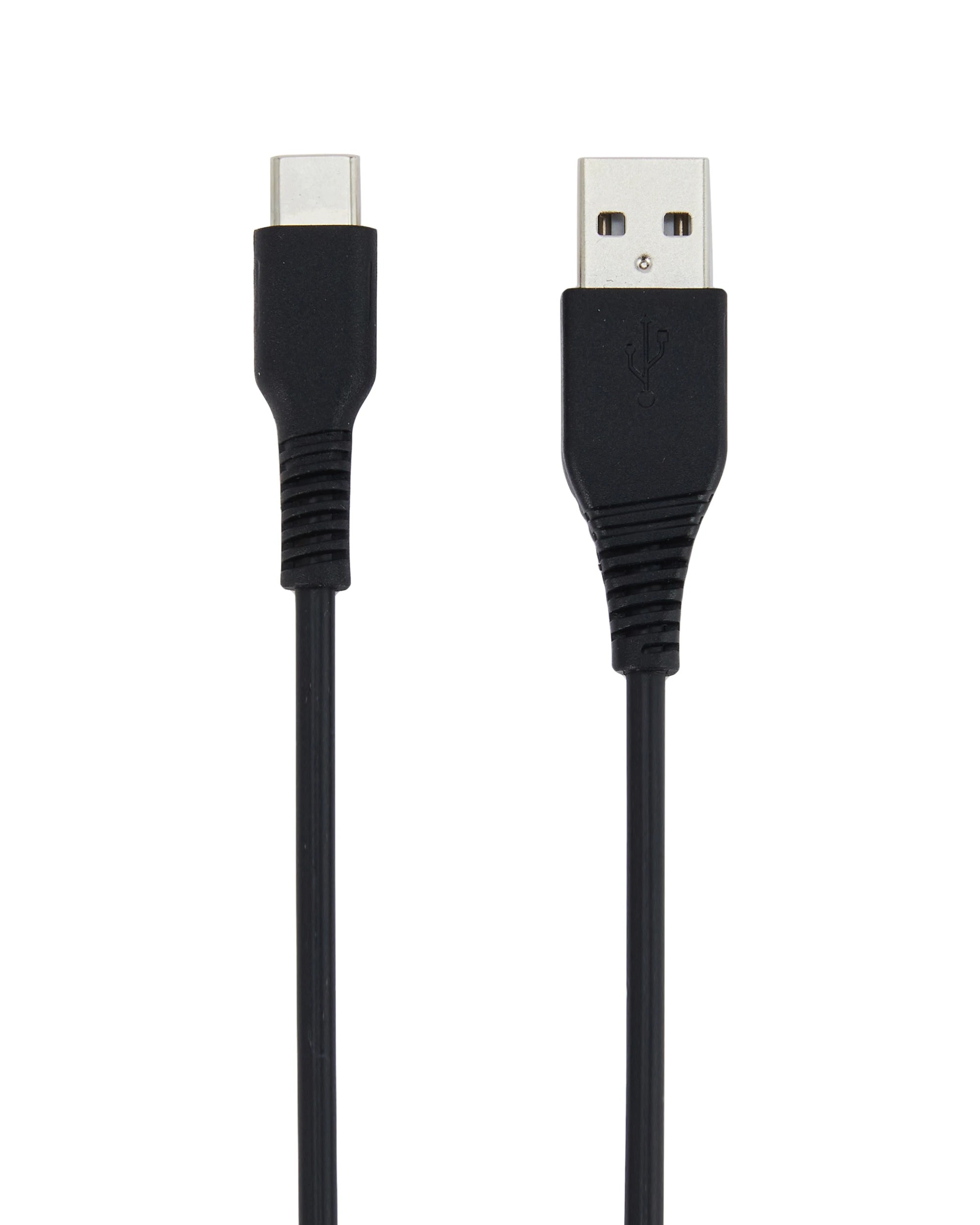 3 USB-A to USB-C Cable - 1m, Black, 3 of 6