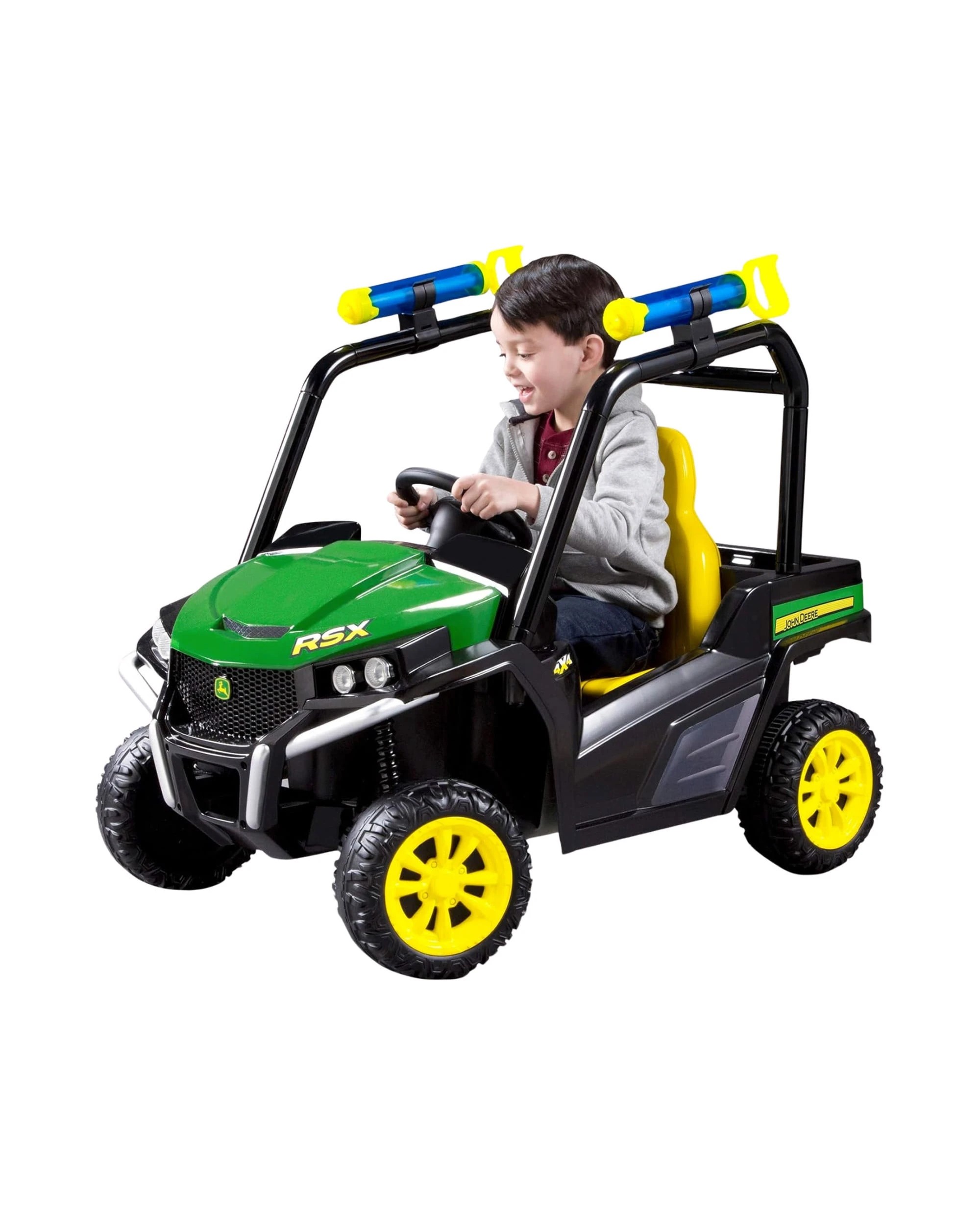 2 Kahuna John Deere RSX Gator Battery Operated 1-Seater Kids Ride-On Car with Water Bazookas - Assorted, 2 of 4