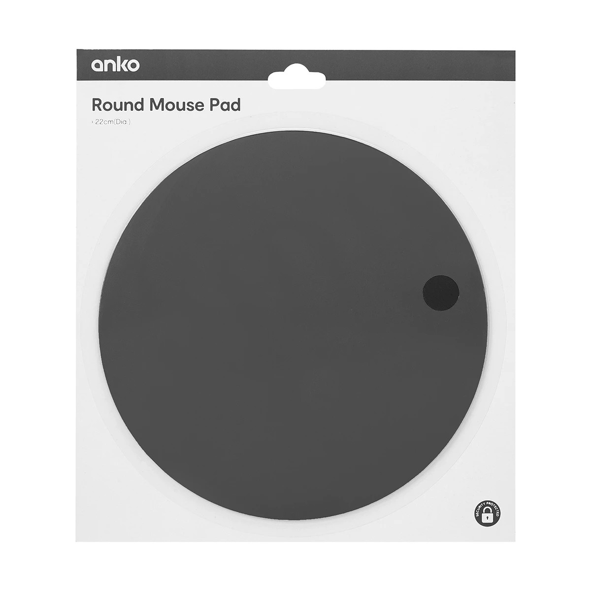 7 Mouse Pad Round - Black, 7 of 7