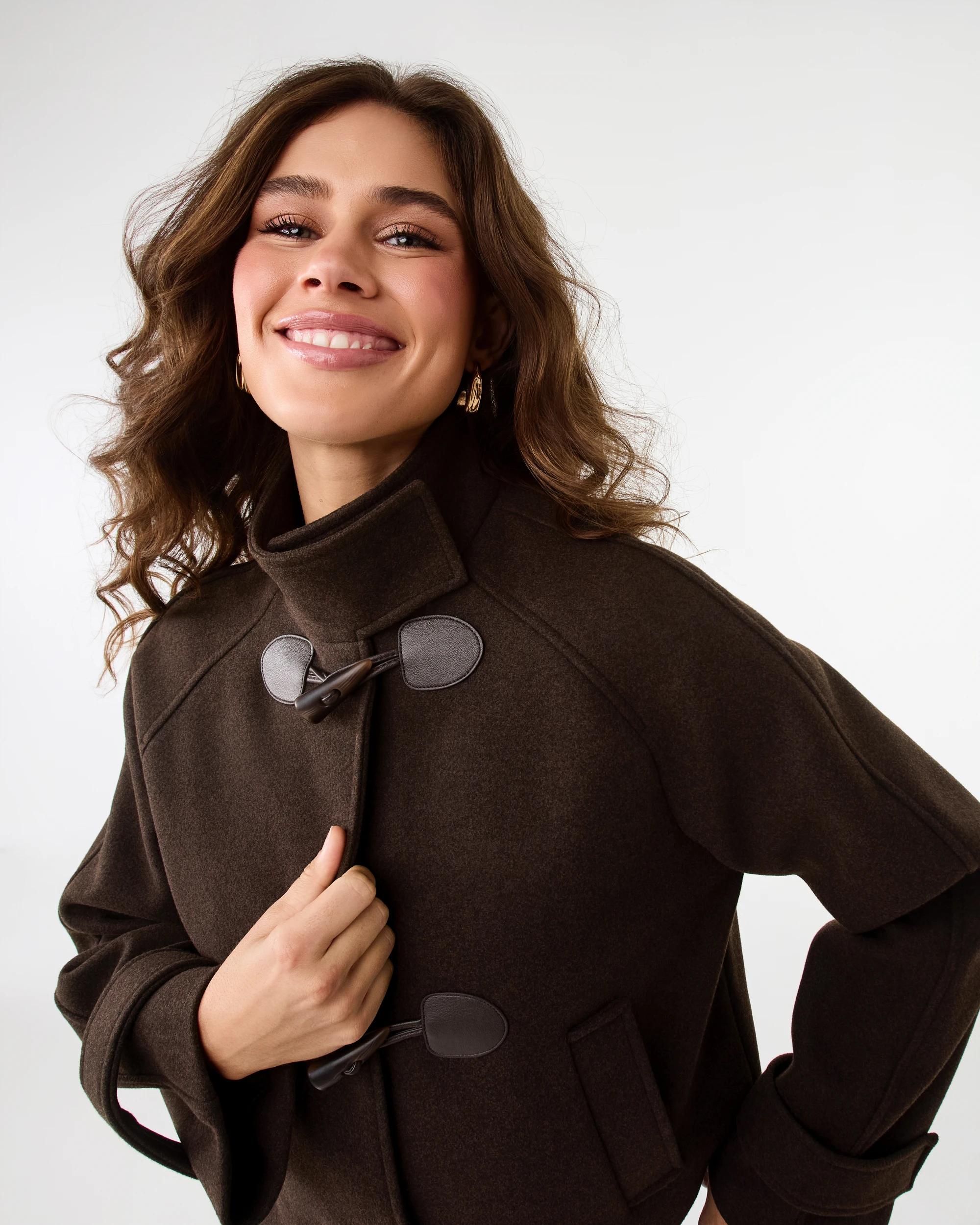 5 Funnel Neck Jacket Melt Brown, 5 of 10