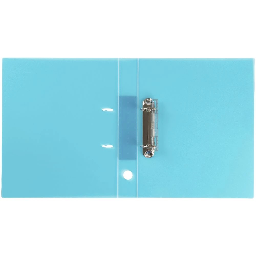 3 King Jim A4 2 D-Ring Simplease Binder 30mm Blue, 3 of 4