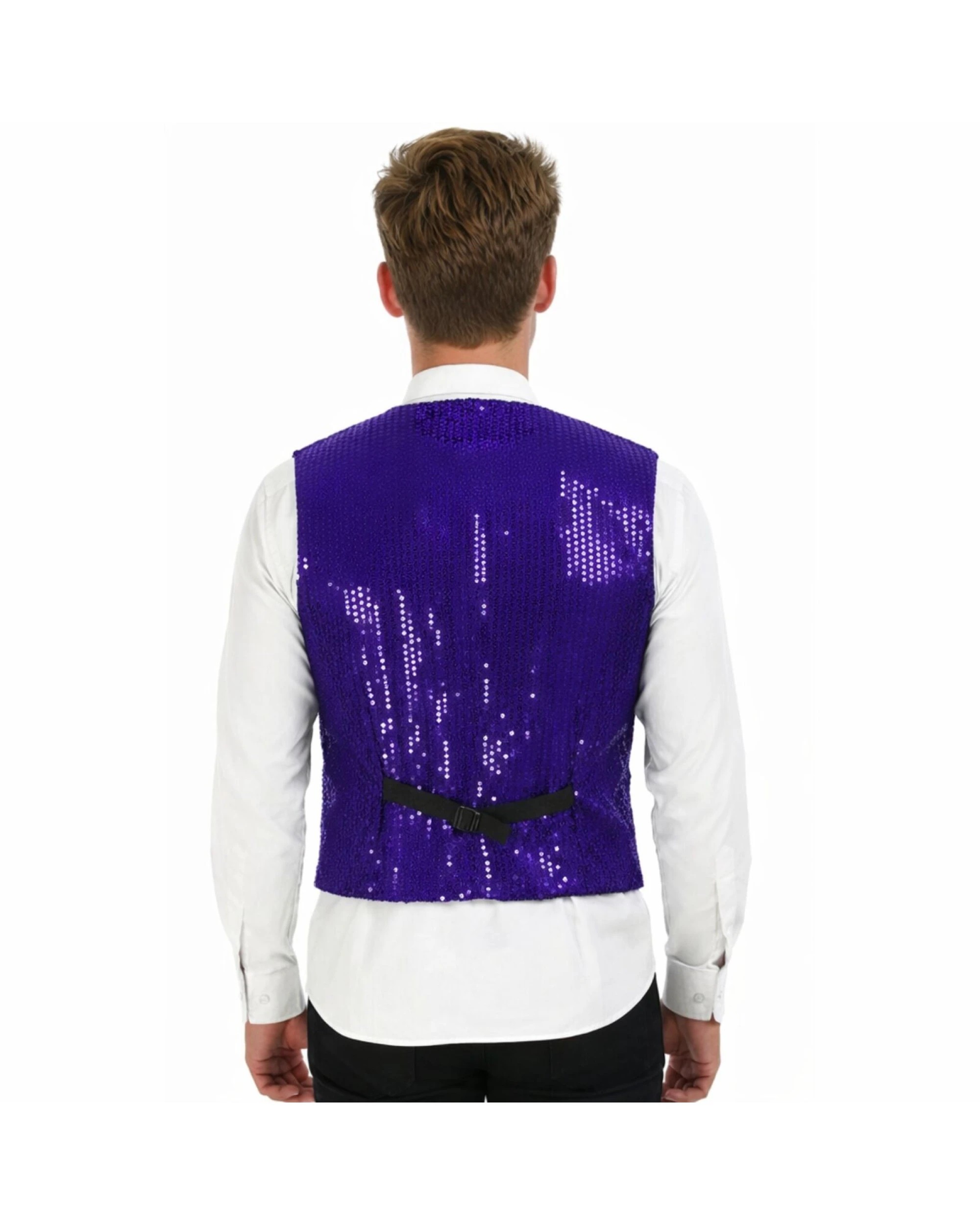 2 BR Costumes Men's Sequin Waistcoat Dance Costume, 2 of 4
