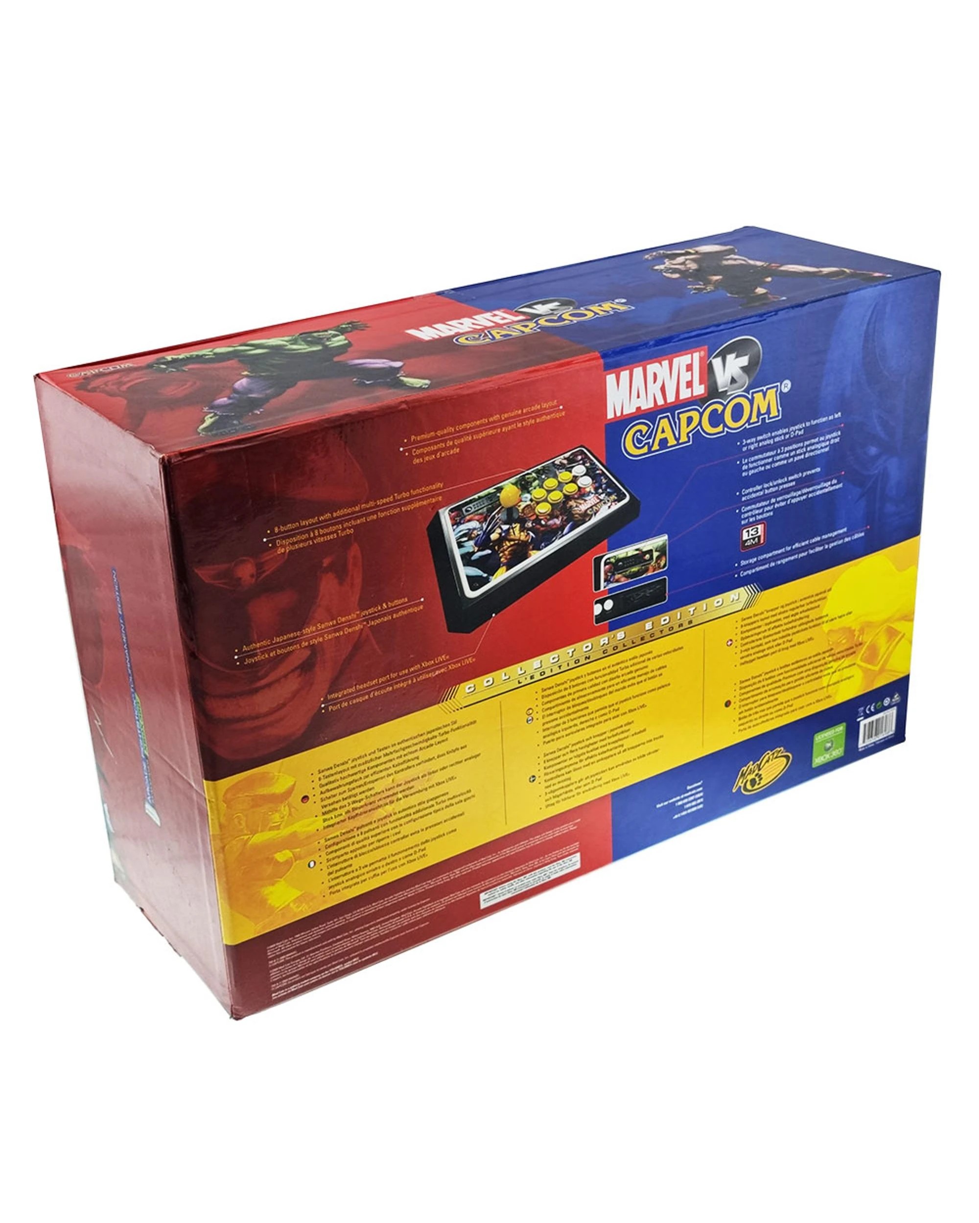 6 MadCatz Marvel VS Capcom Arcade Tournament Fightstick for Xbox 360 - Black, 6 of 6