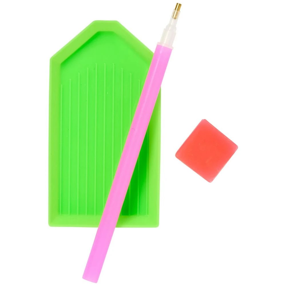 6 Kadink Gem Painting Key Rings Cute Animals 3 Pack, 6 of 7