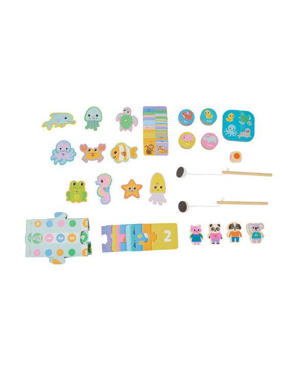 95 Piece 7-in-1 Games Set