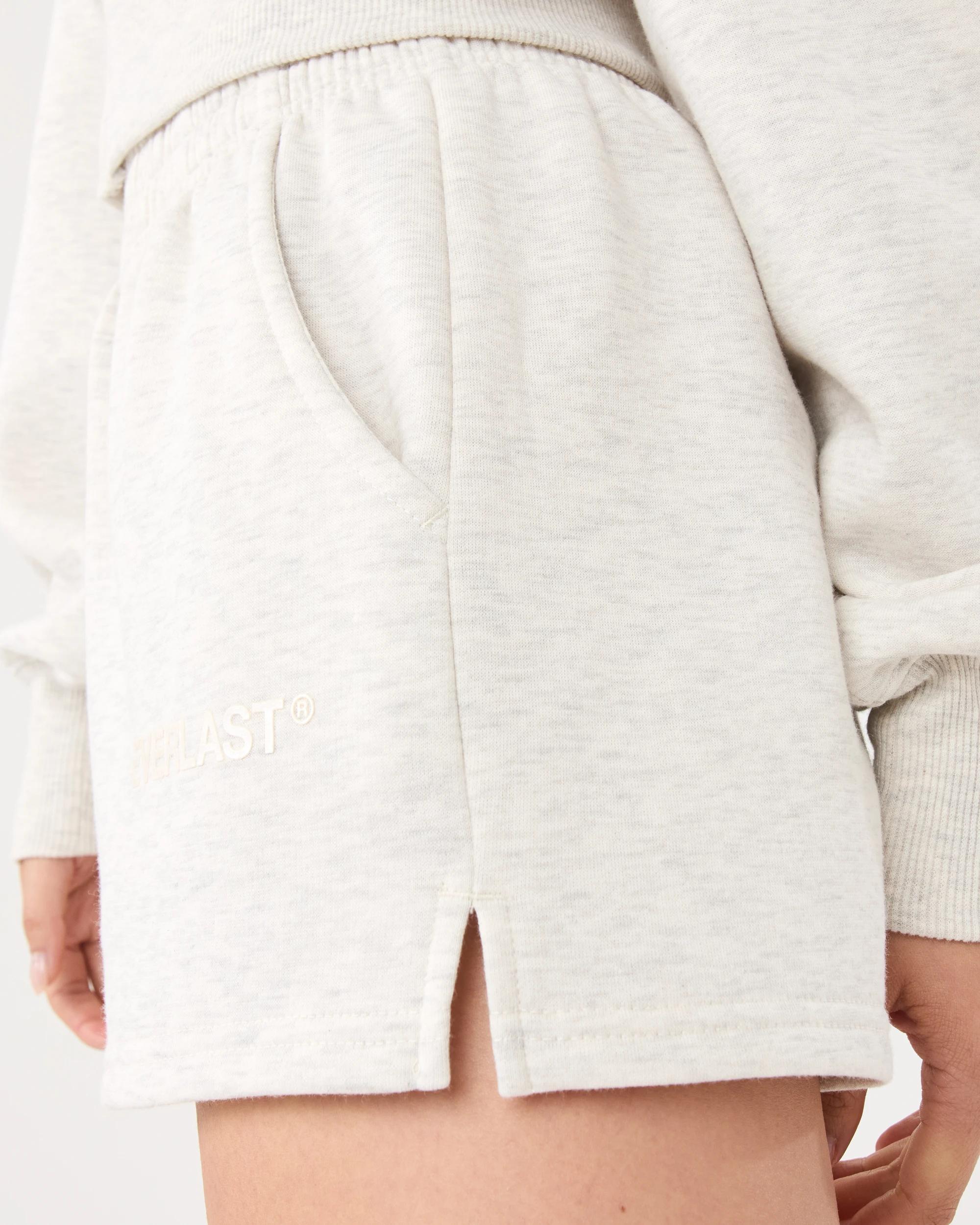 9 Everlast Womens Street Sweat Shorts Oat Marle, 9 of 10