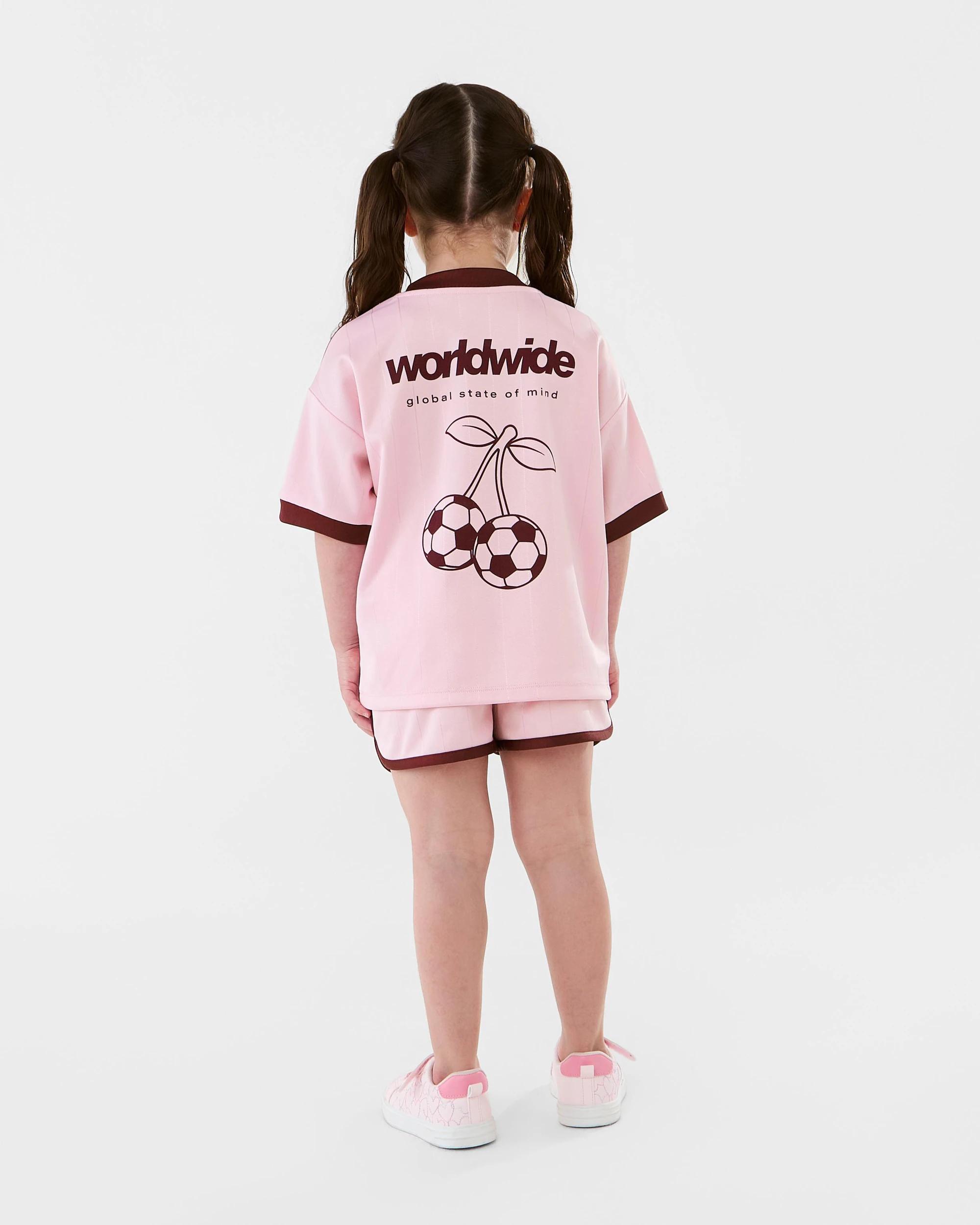 6 Mesh Sporty Shorts Pink Ball, 6 of 6