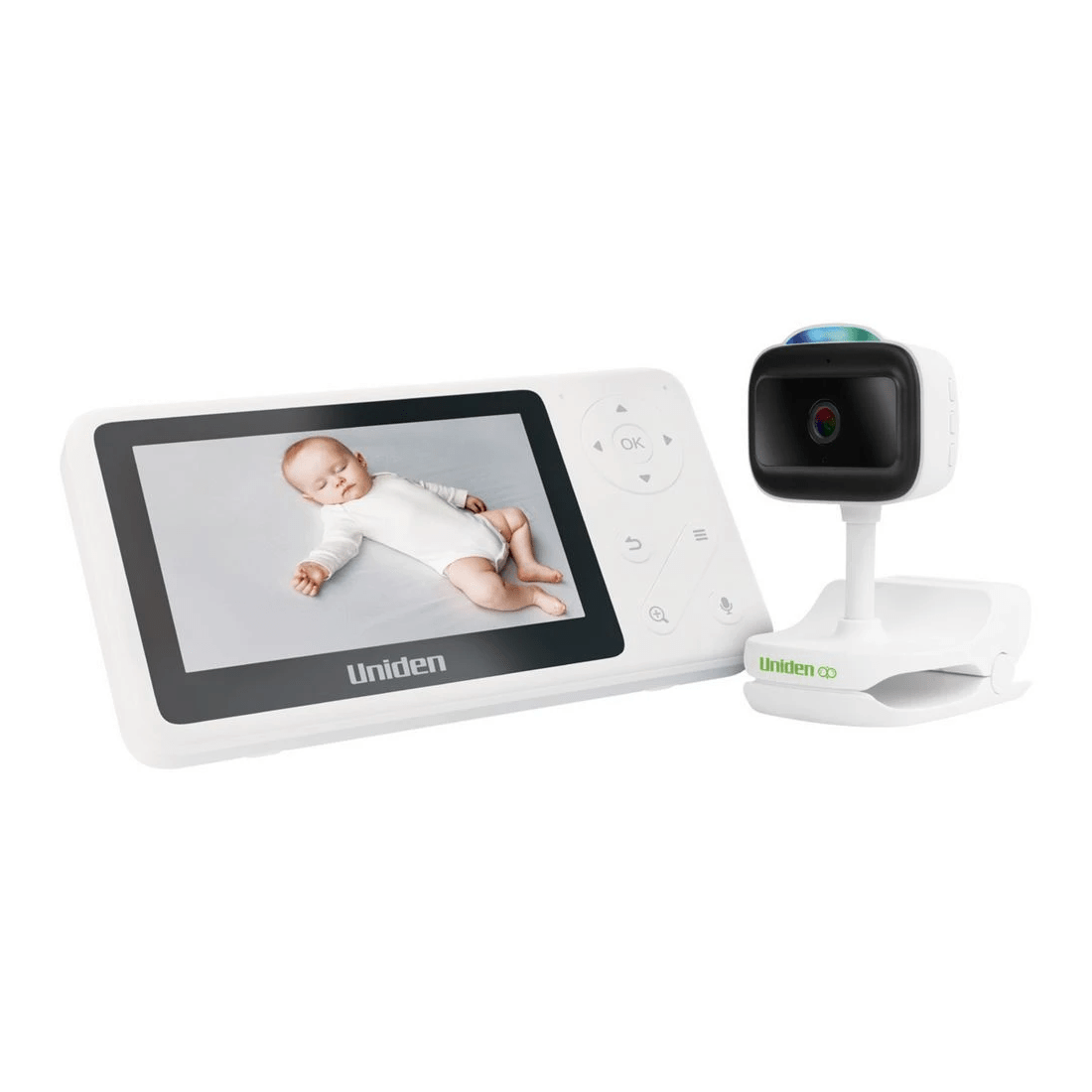 1 Uniden 4.3" Video Baby Monitor with Clamp, 1 of 1