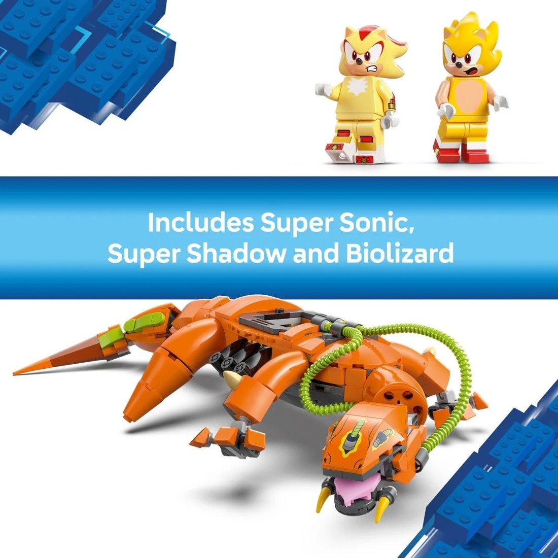 9 LEGO Sonic The Hedgehog Super Shadow vs. Biolizard 77003, 9 of 10