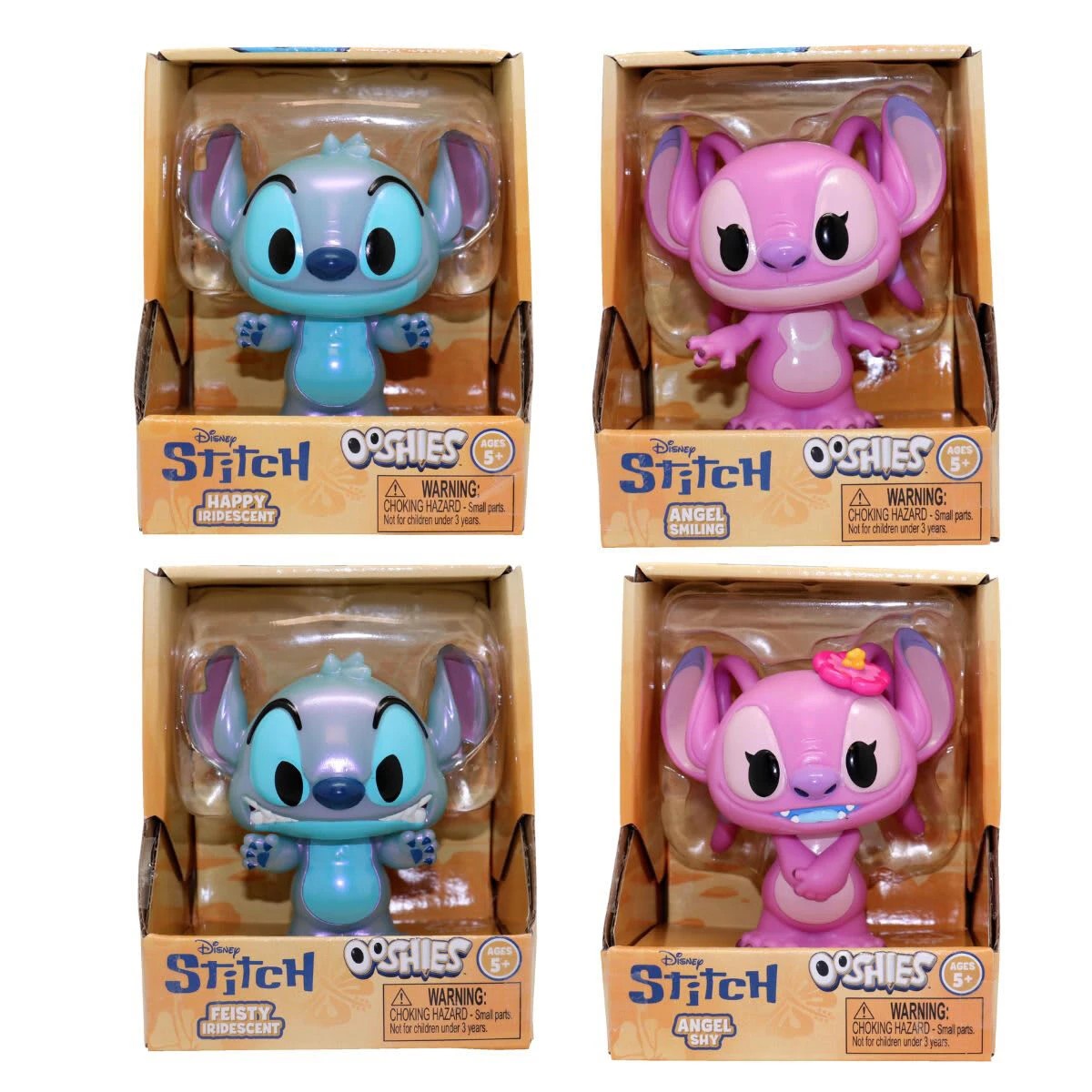 3 10cm Disney Lilo & Stitch Ooshies Figure - Assorted, 3 of 6