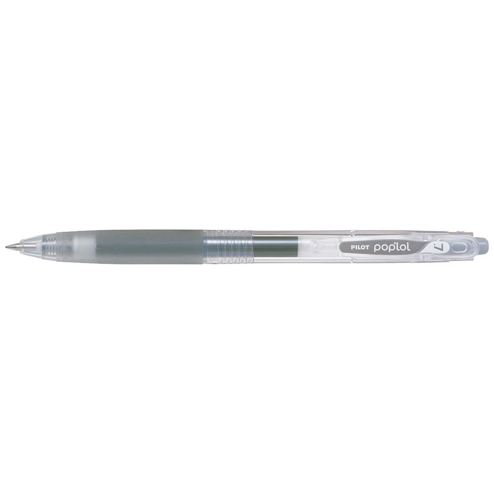 1 PILOT Pop'Lol Gel Pen 0.7mm Grey, 1 of 1