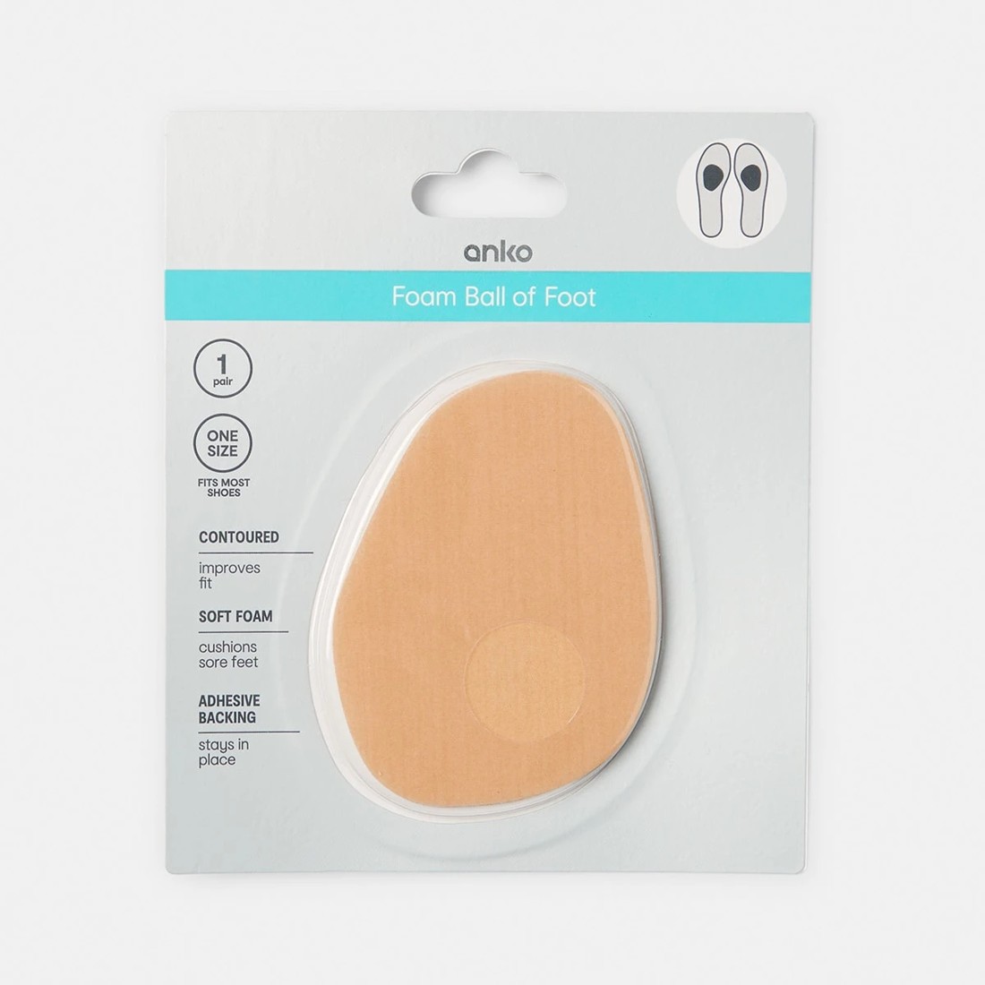 3 Ball-of-Foot Foam Cushions, 3 of 3