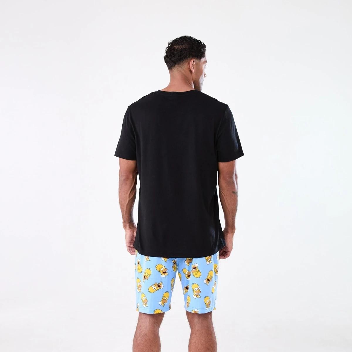 3 The Simpsons License Short Sleeve Pyjama Set SIMPSONS, 3 of 8