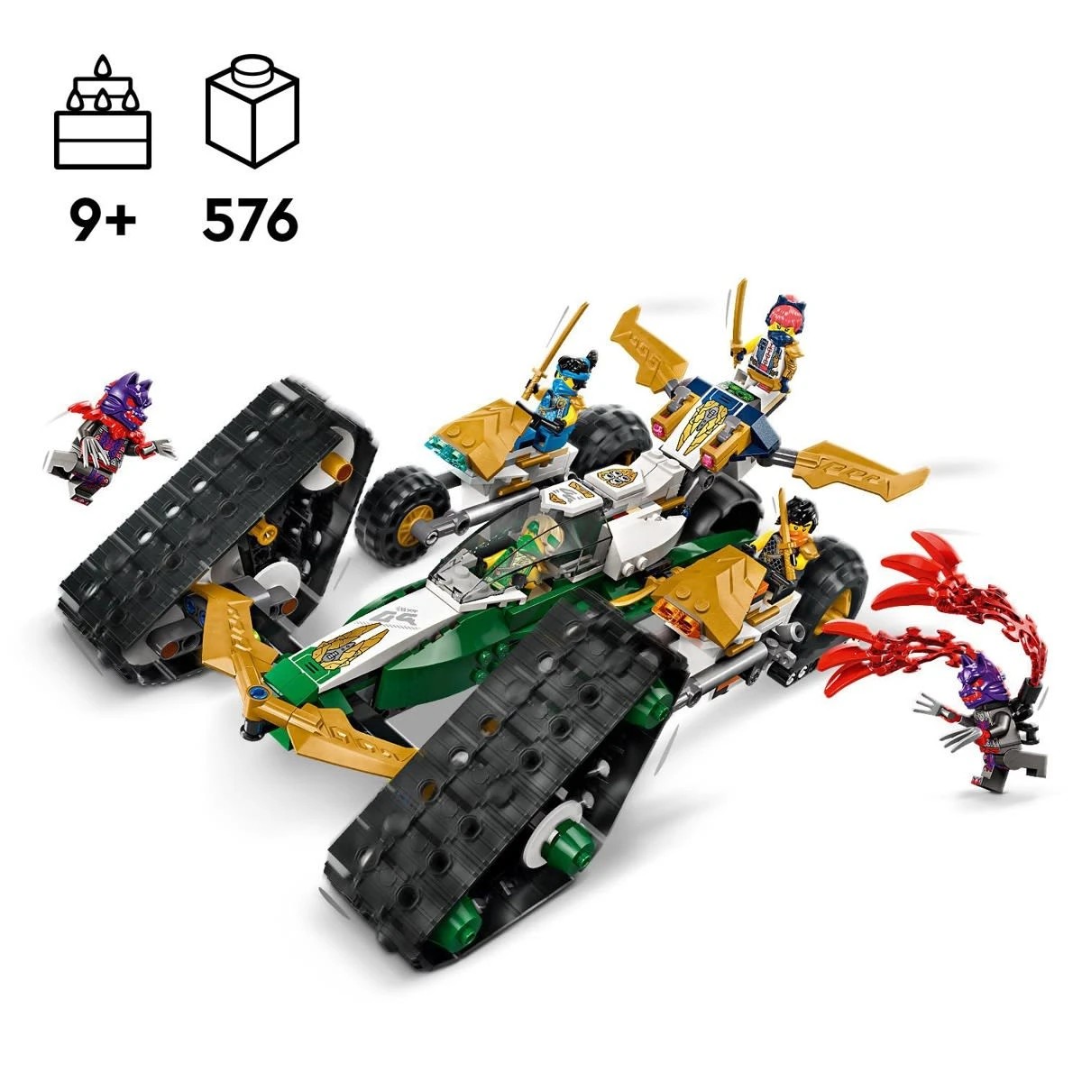 10 LEGO NINJAGO Ninja Team Combo Vehicle 71820, 10 of 11