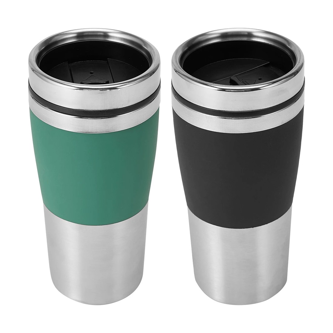1 450ml Double Wall Travel Mug - Assorted, 1 of 10
