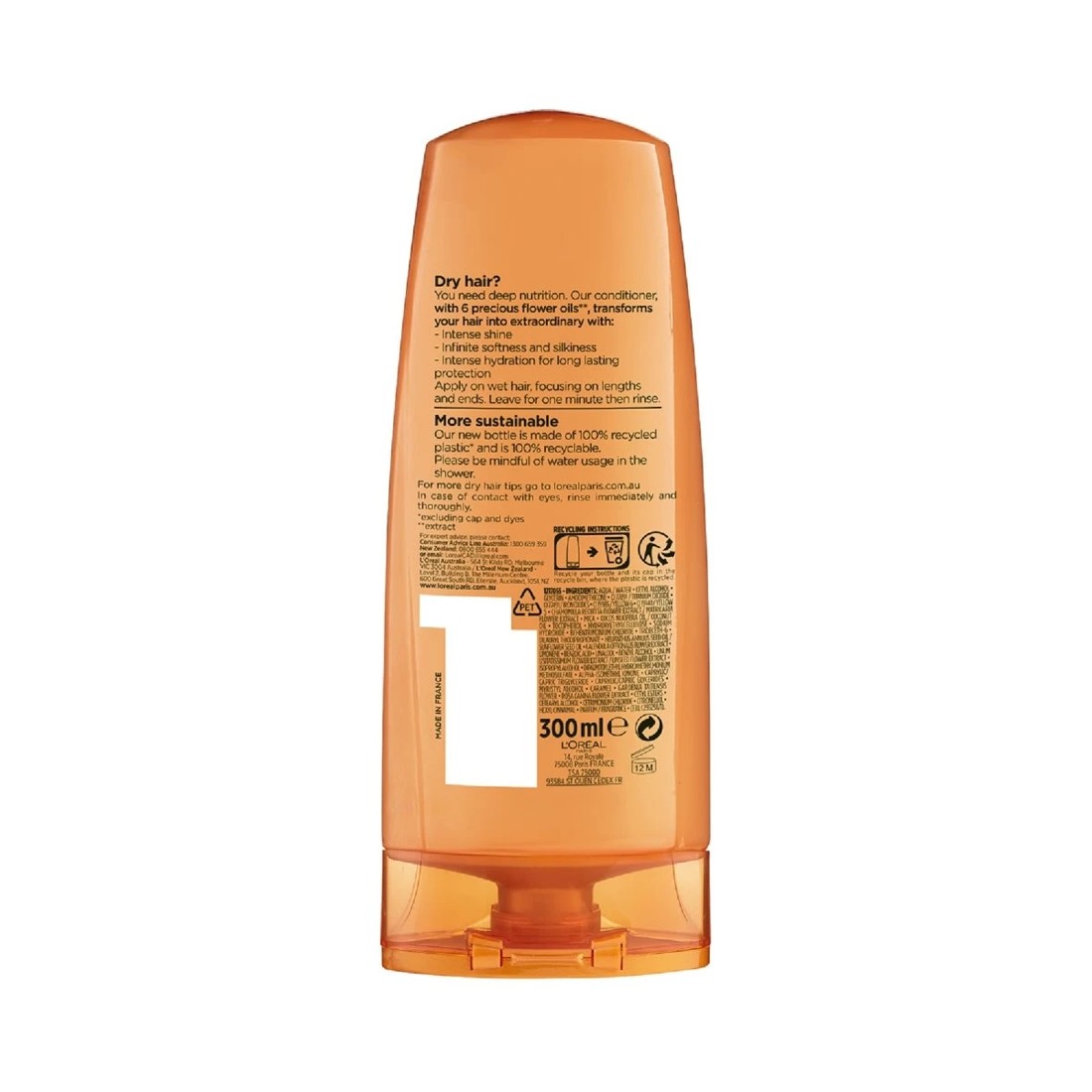 3 L'Oreal Paris Elvive Extraordinary Oil Nourishing Conditioner 300ml - Precious Flower Oils, 3 of 4