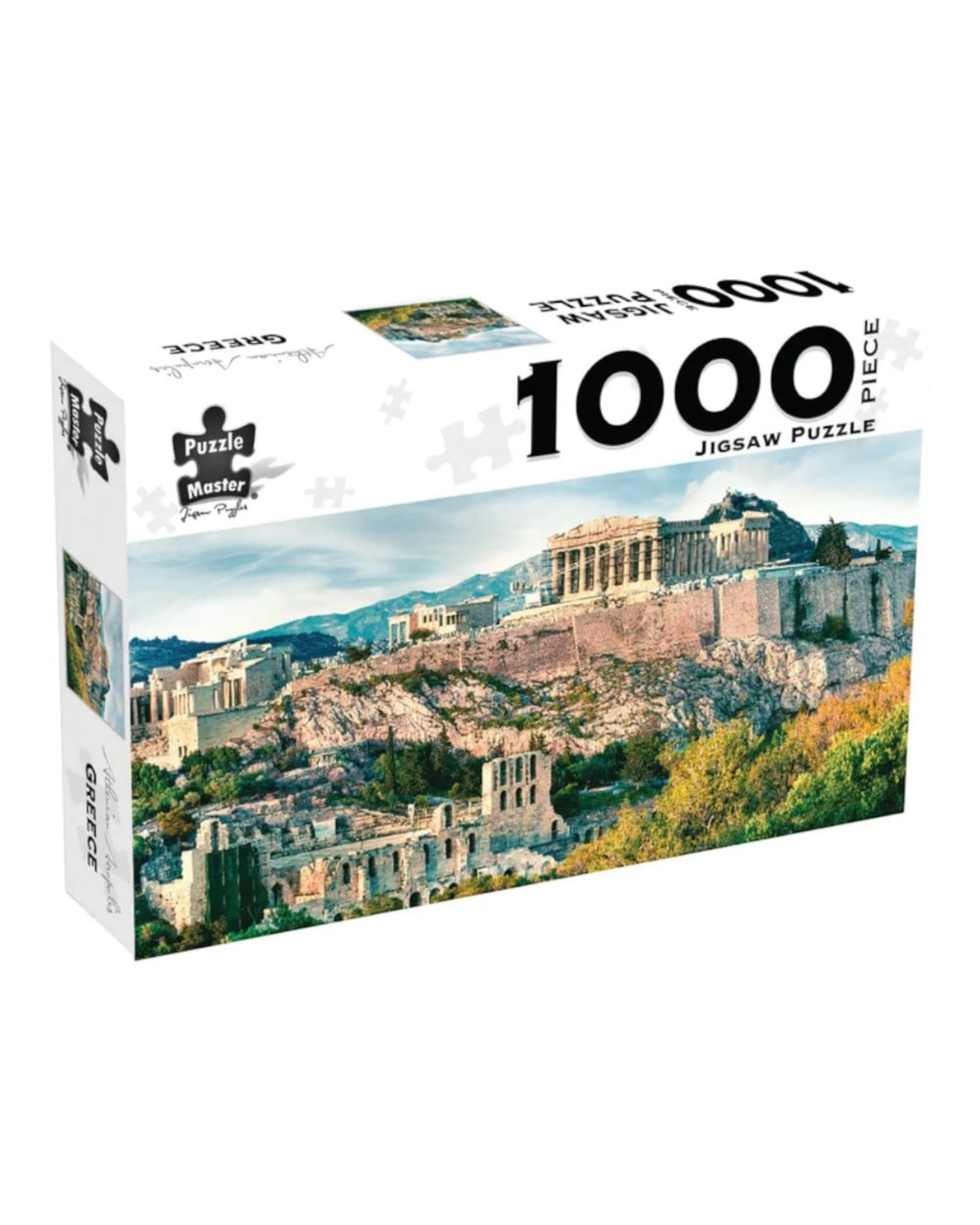 1 Puzzle Master Athenian Acropolis Greece 1000 Piece Jigsaw Puzzle, 1 of 3