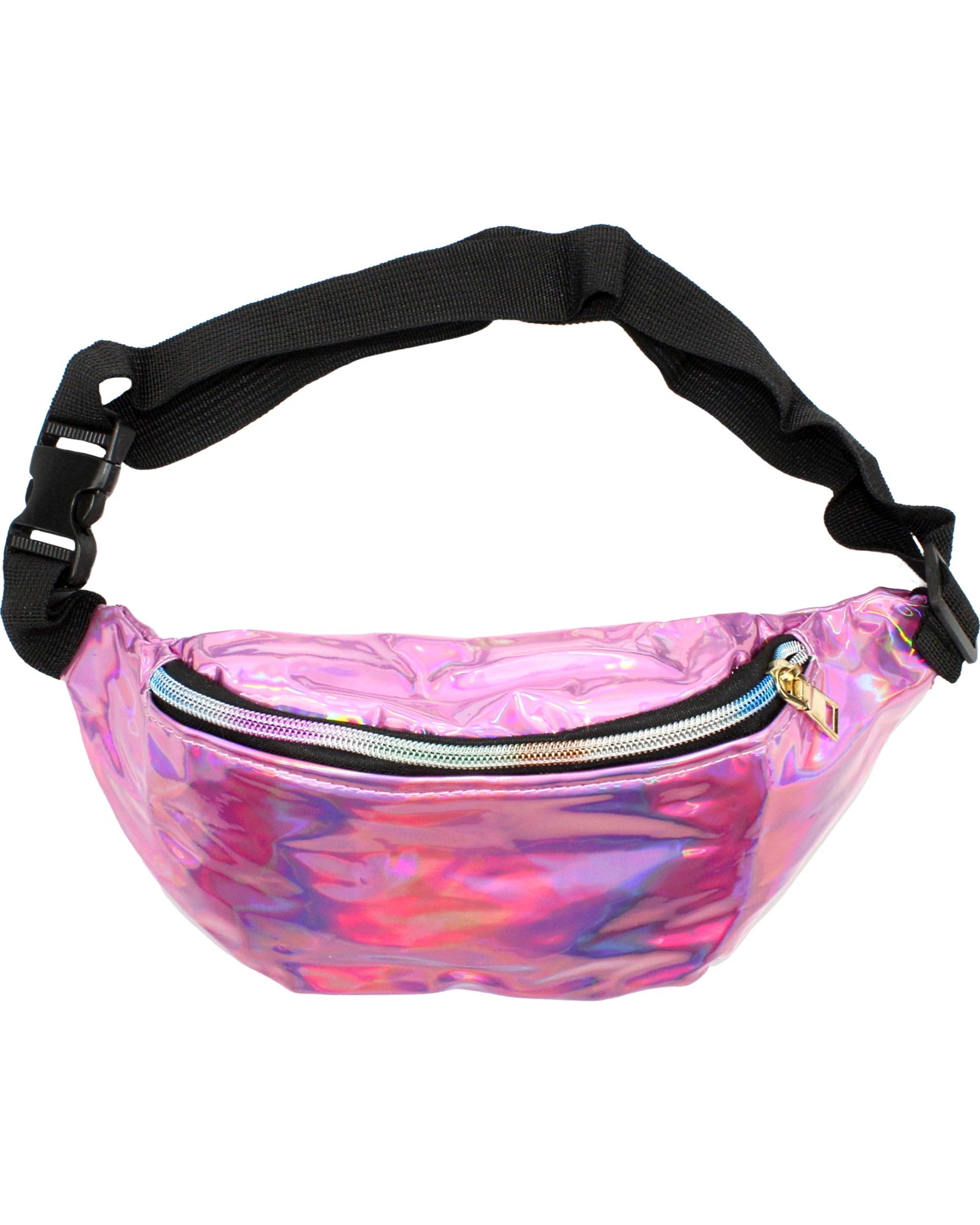 1 Partyrama Iridescent Pink Bum Bag, 1 of 1