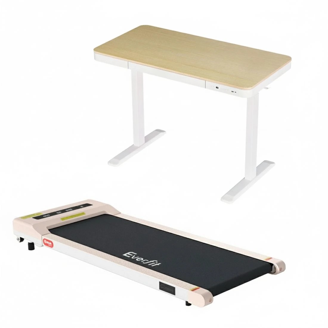 9 Artiss Electric Treadmill with 120cm Automatic Standing Desk Walking Pad - Multi, 9 of 9