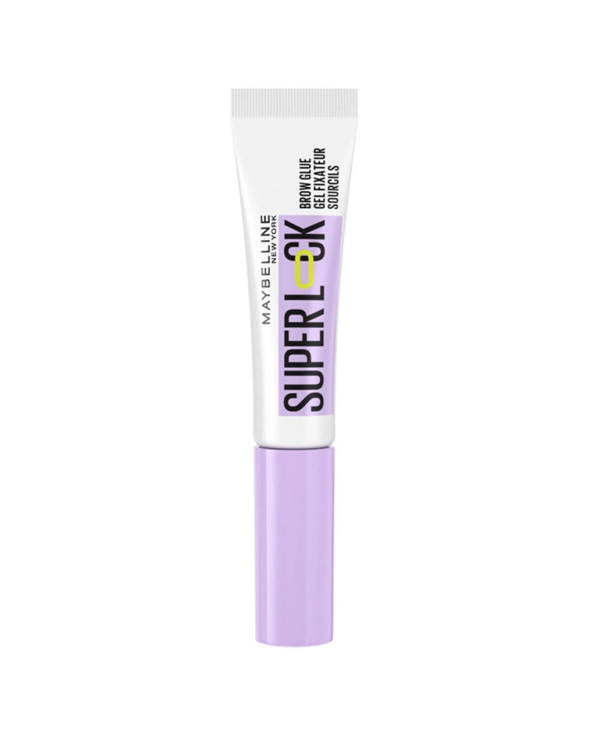 1 Maybelline Super Lock Brow Glue Clear Eyebrow Gel, 1 of 3