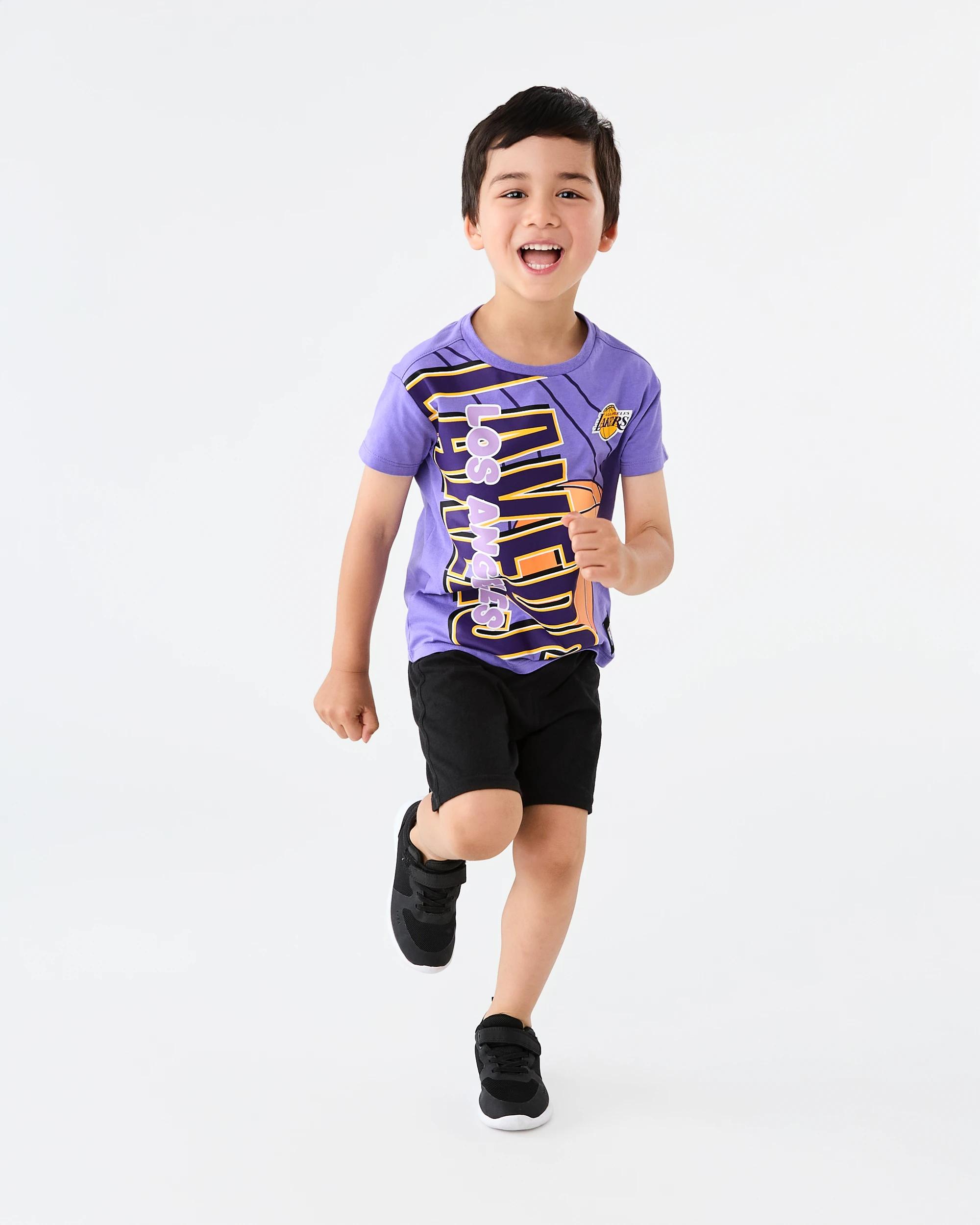 6 Official NBA Kids T-shirt Lkrs 7d4x, 6 of 7