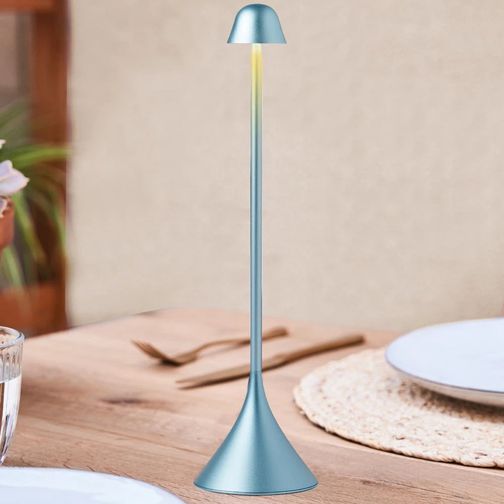 4 Lexon Steli Bell Infinitely Pairable Table Lamp - Blue, 4 of 6