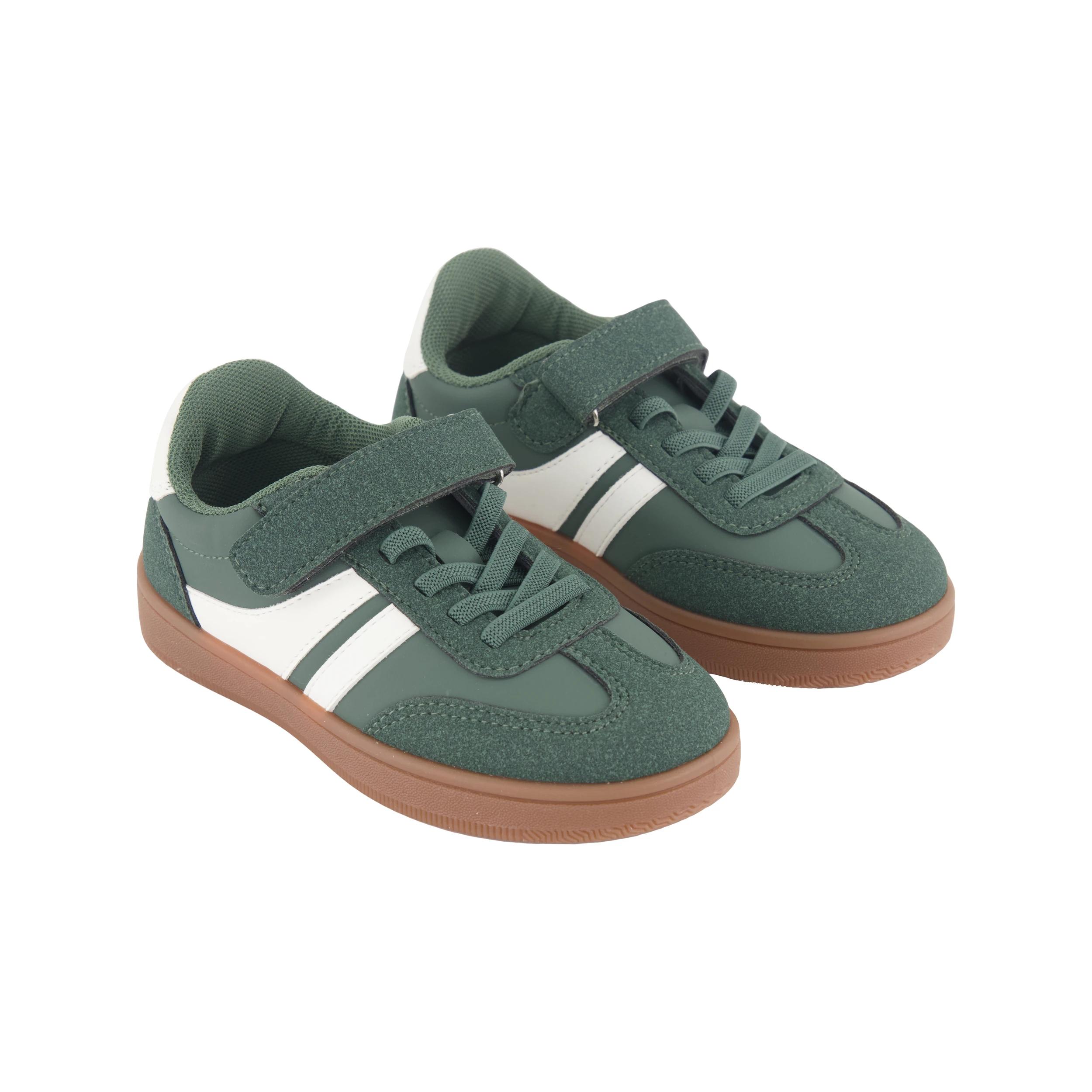 4 Junior Casual Sneakers HUNTER GREEN, 4 of 5