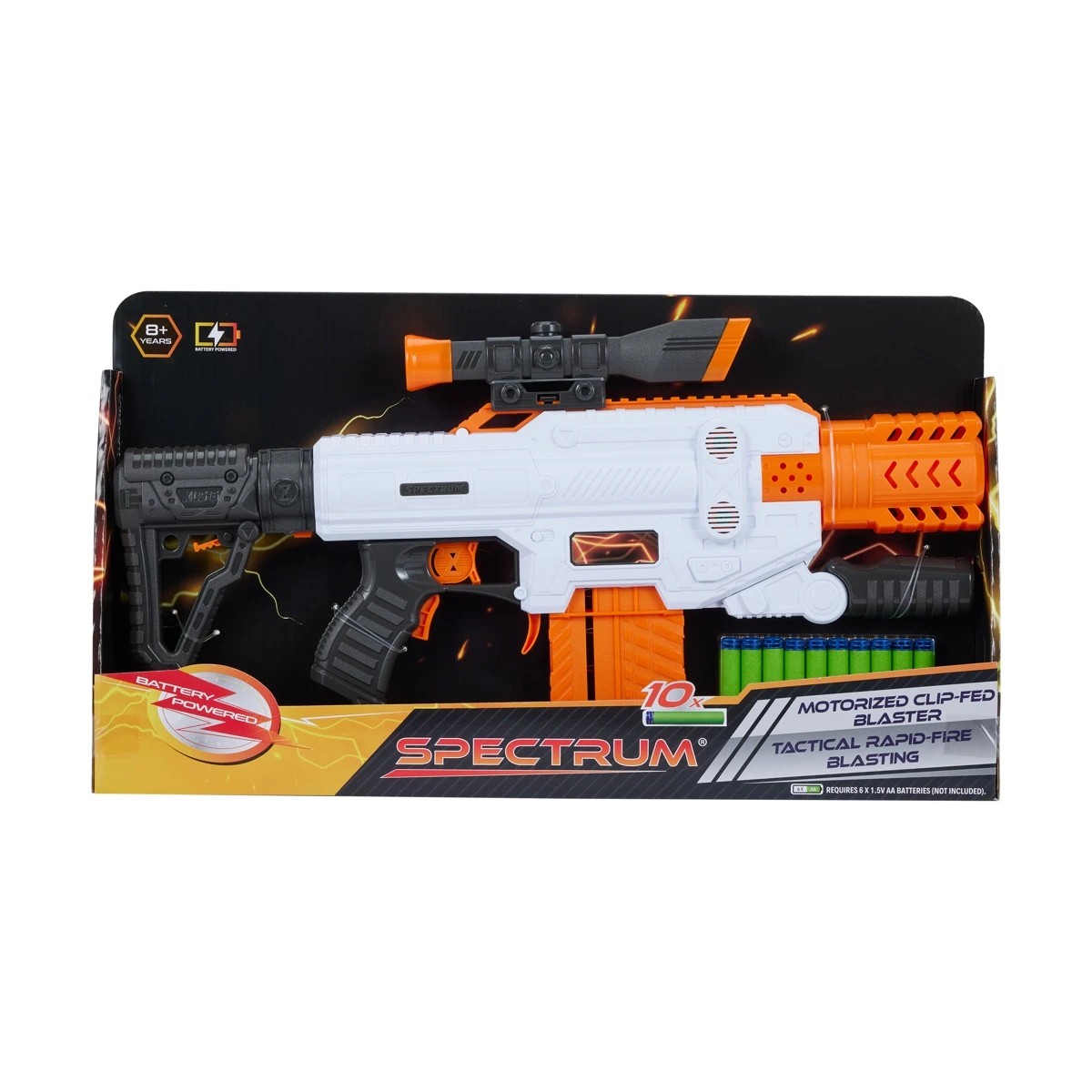 1 Spectrum 10X Motorized Clip-Fed Blaster, 1 of 8