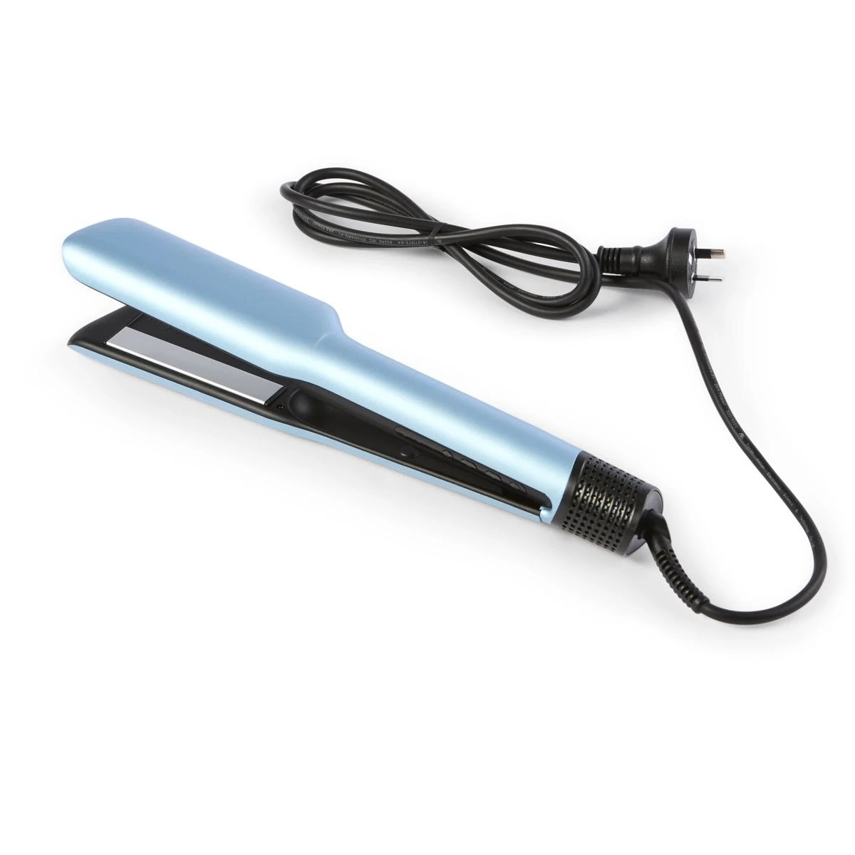 7 Hair Straightener with Hot Air Styling - Blue, 7 of 8