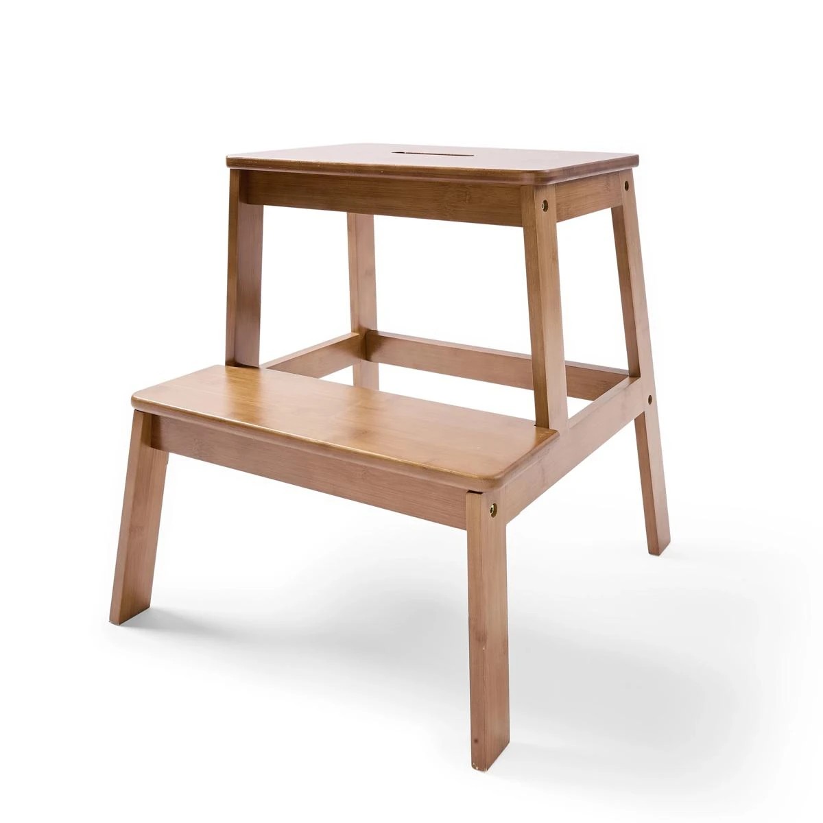 2 Walnut Look Step Stool, 2 of 6