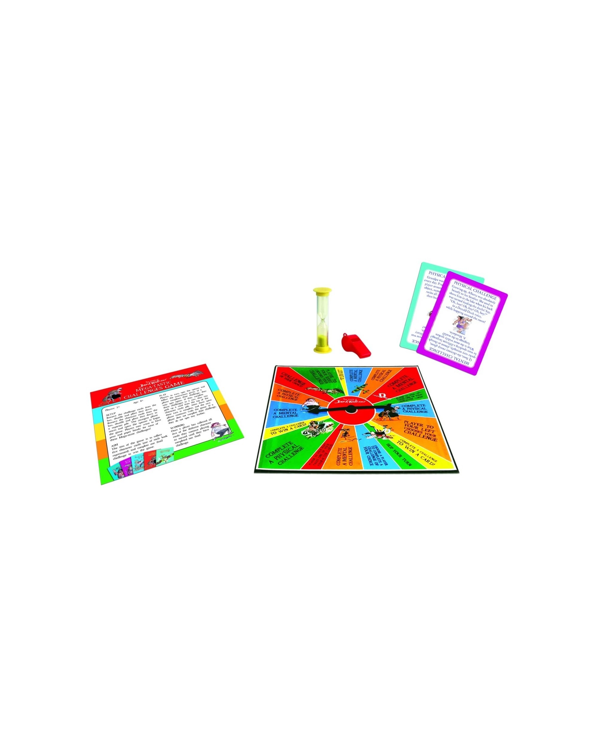 3 David Walliams Mega-Tastic Challenges Board Game - Multi, 3 of 3