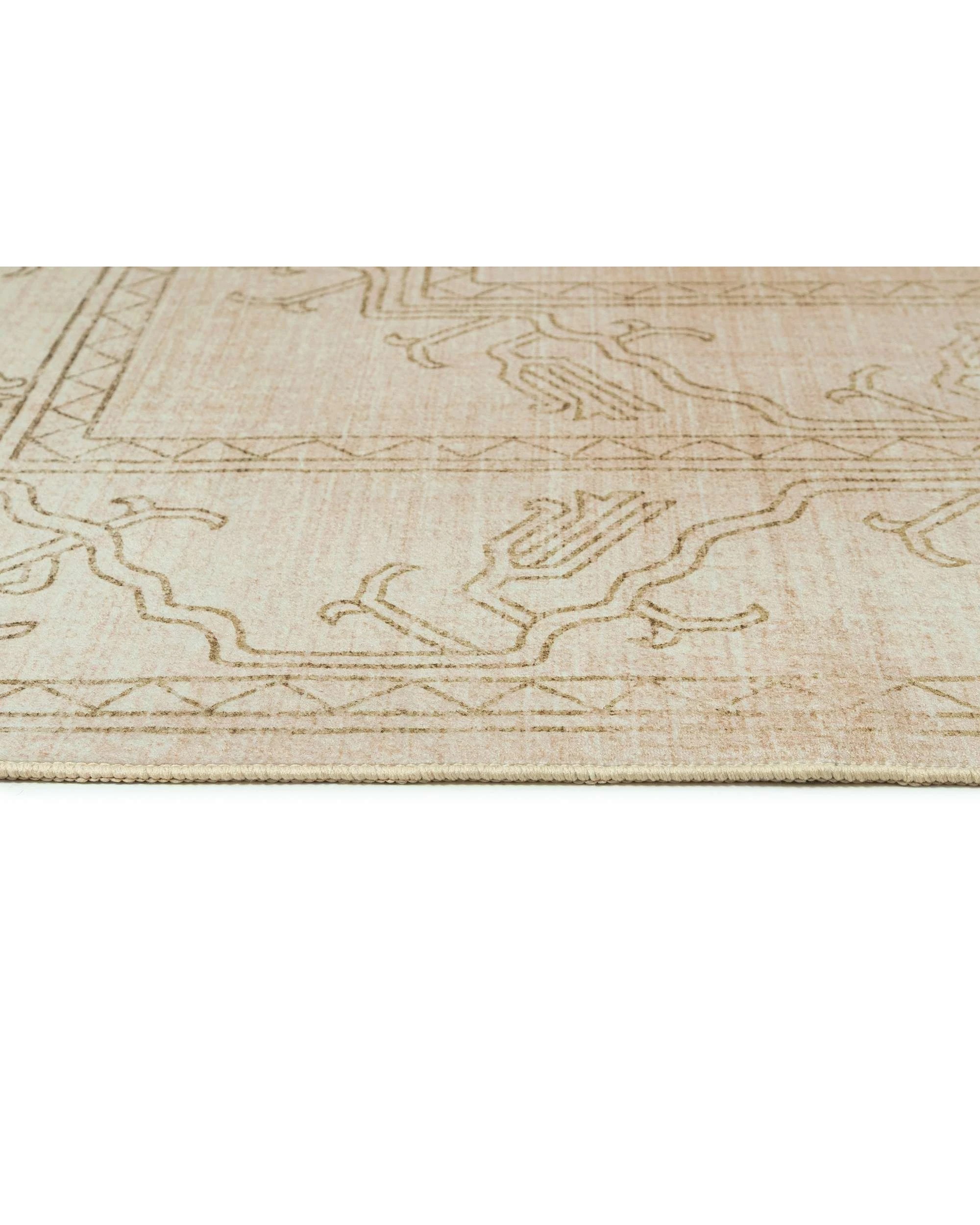 6 Loopsie Teruel Traditional Washable Rug-320cm x 230cm - Beige, 6 of 8