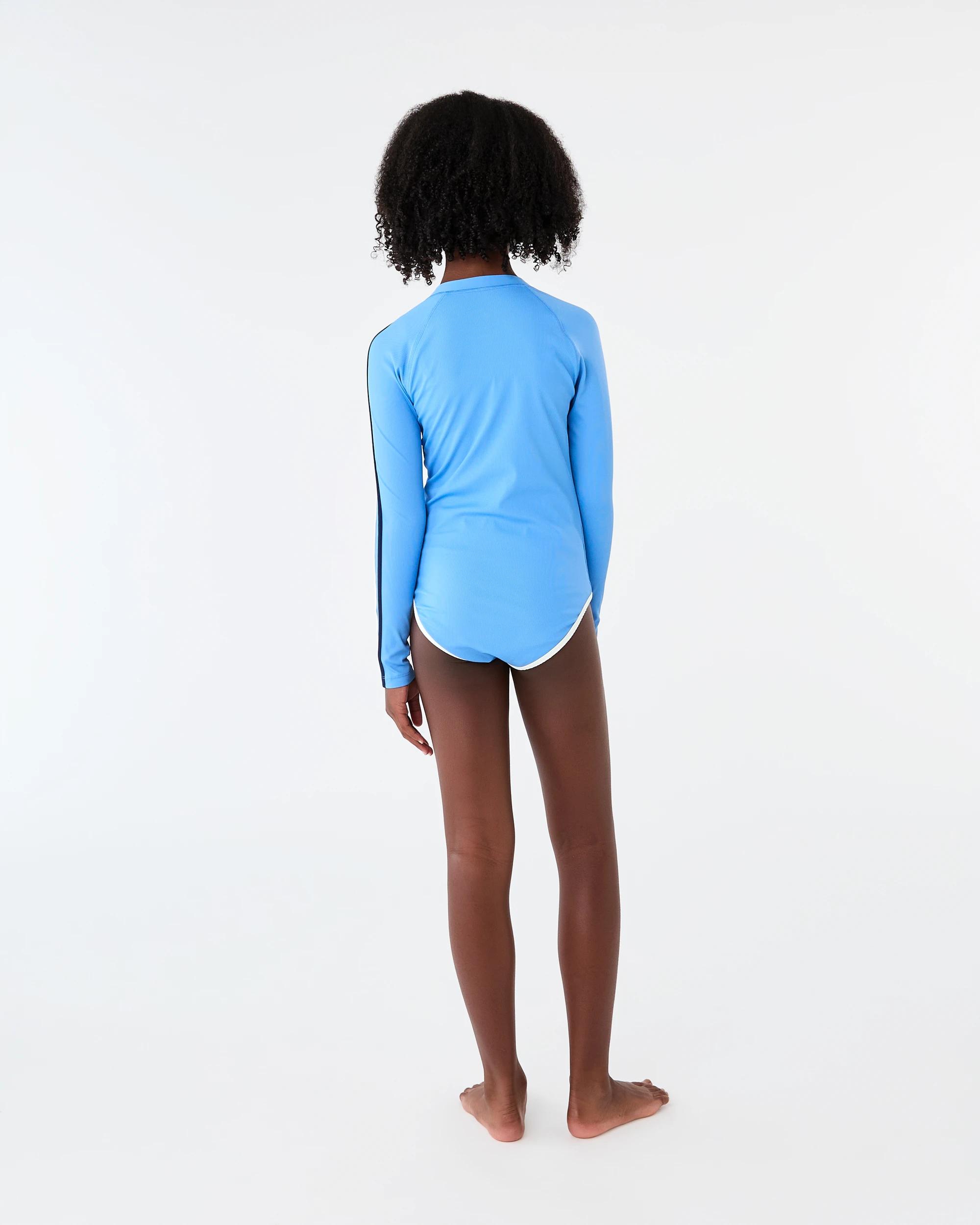 8 Long Sleeve Swimsuit Blue Mrna, 8 of 8