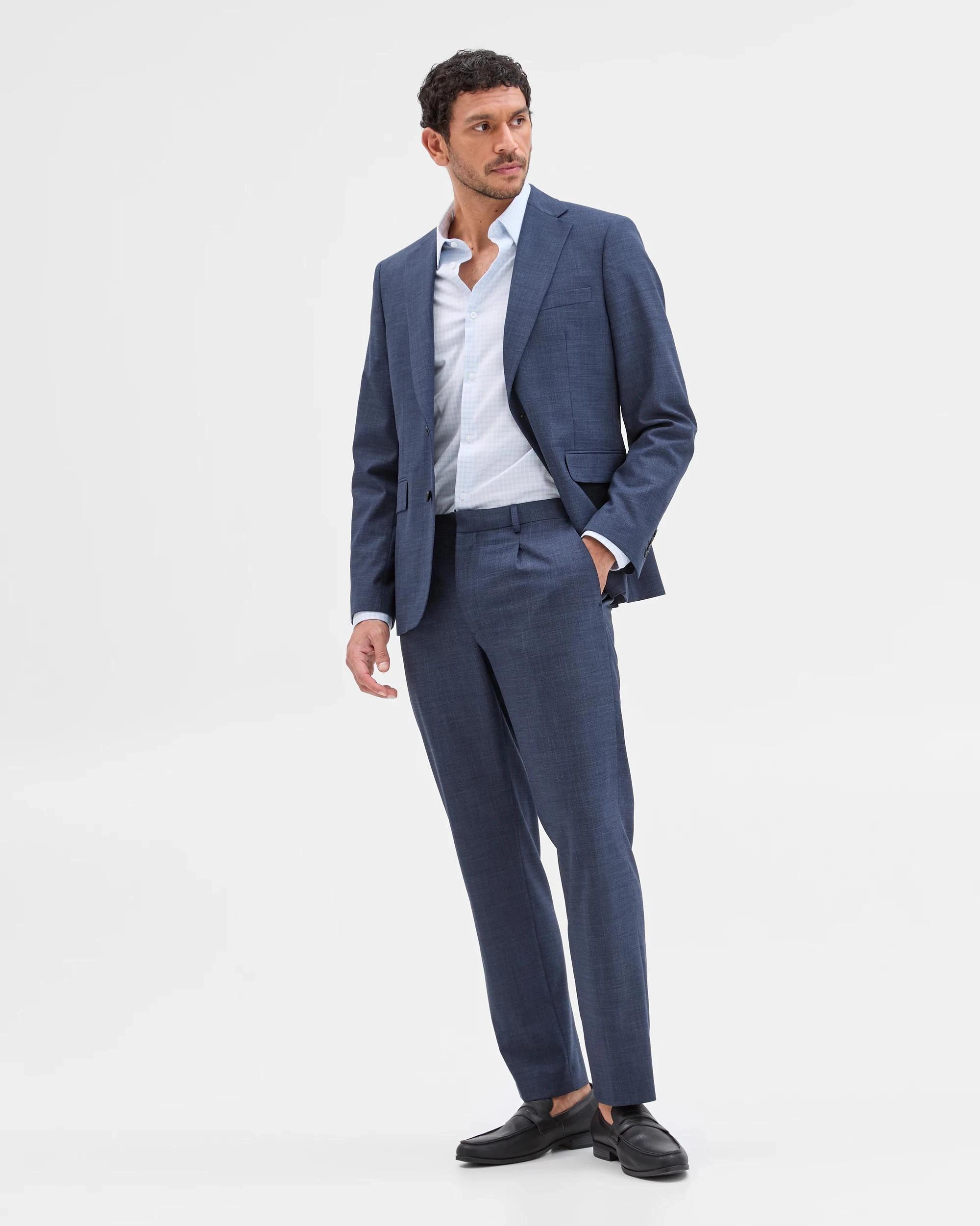 2 Preview Fashion Suit Jacket NAVY, 2 of 7