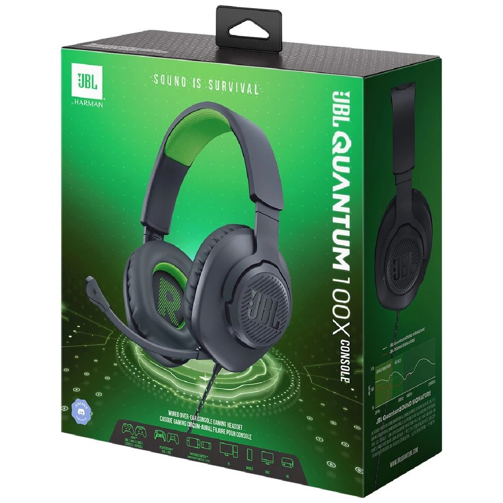 9 JBL Quantum 100X Wired Gaming Headset Xbox, 9 of 9