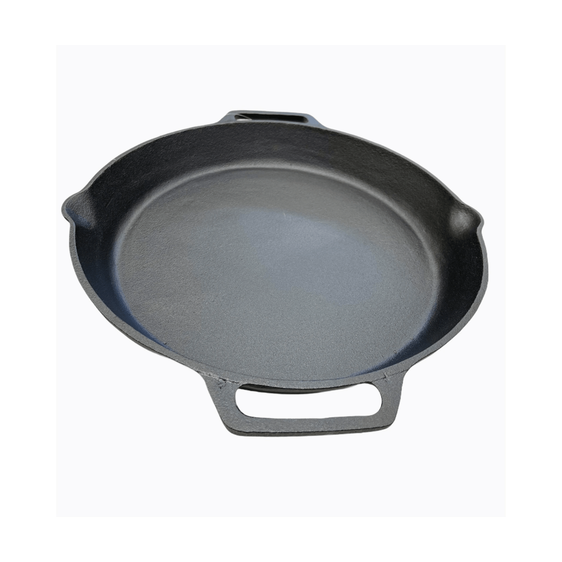 6 BR Home Cast Iron Paella Pan for Oven and Grill Cooking, 6 of 8